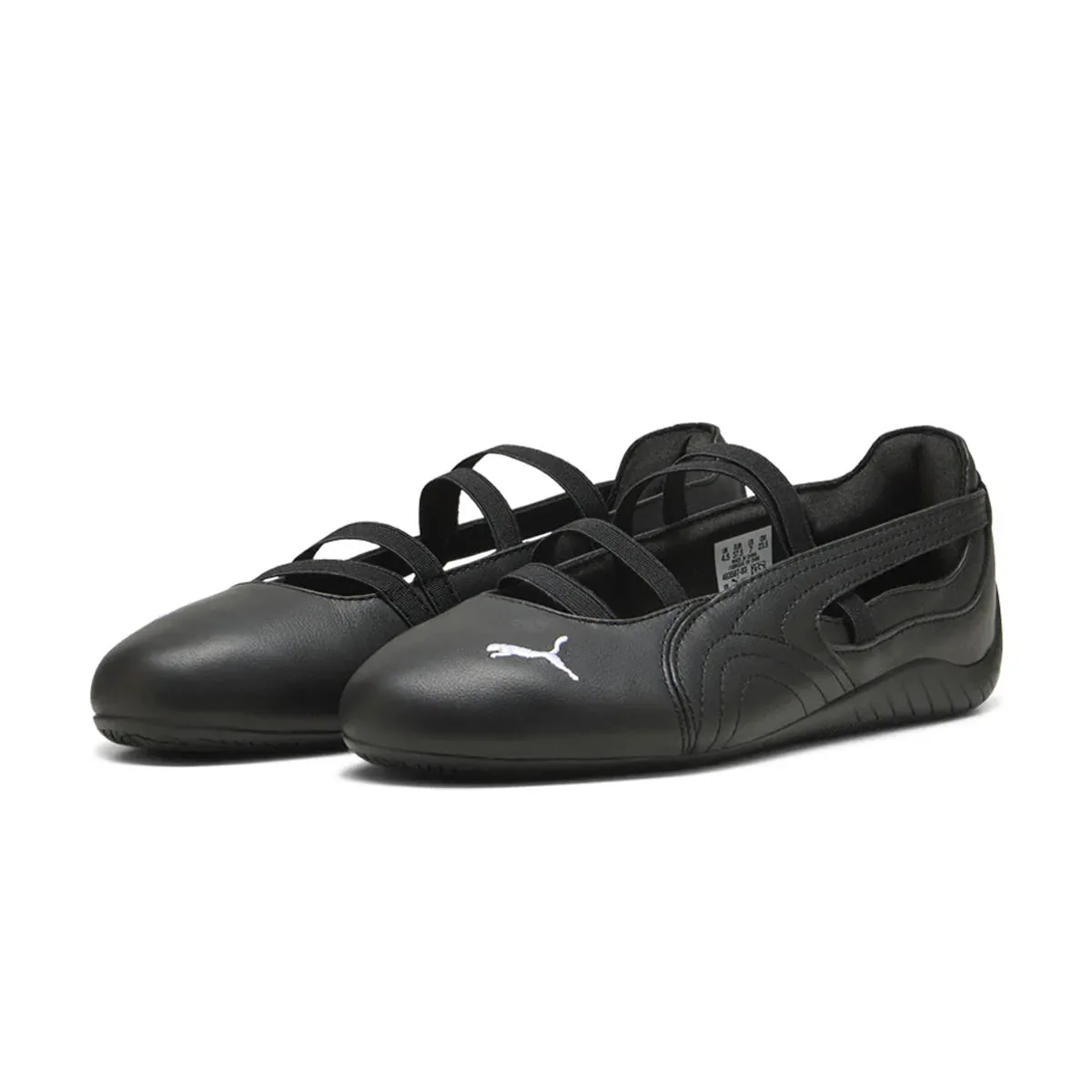 Street Outfit Wmns Speedcat Ballet Leather 'PUMA Black'