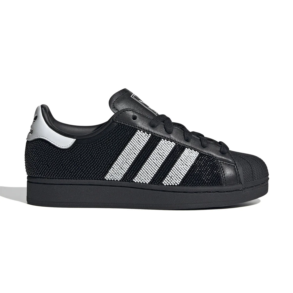 Wmns Superstar 'Beads Black White' Footwear Style Lean Design
