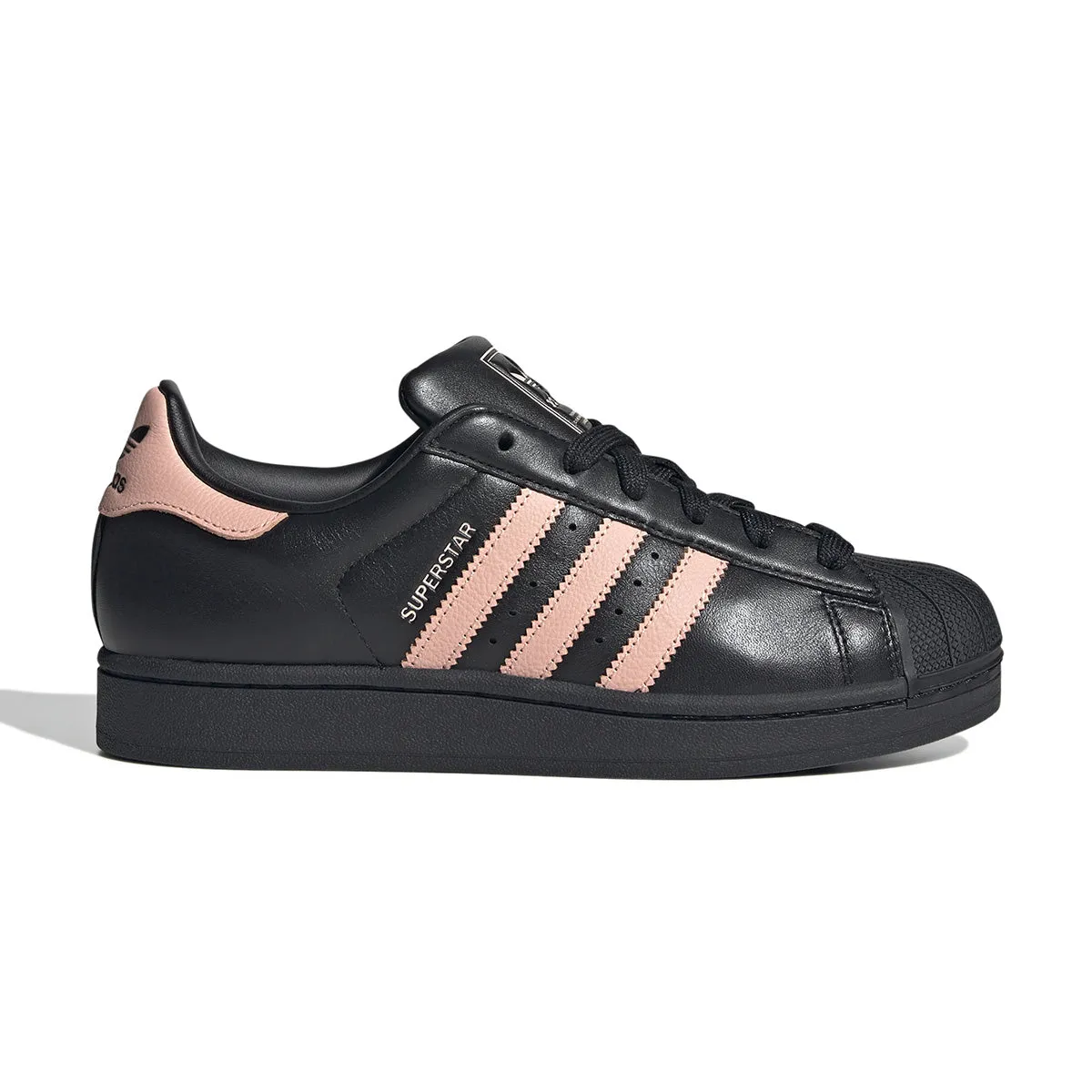 Wmns Superstar 'Core Black Glow Pink' Orange Pop
