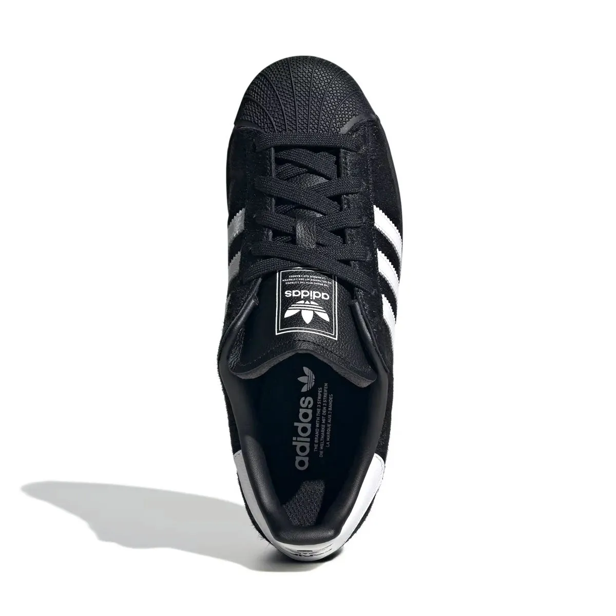 Ankle Support Structure Wmns Superstar II 'Black Ponyhair'