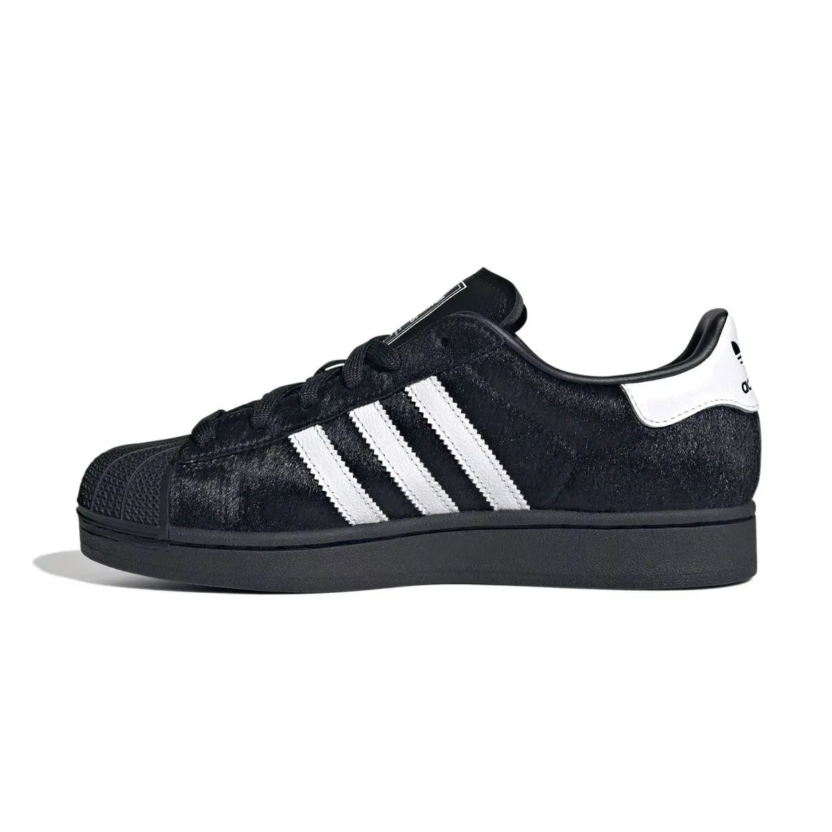 Wmns Superstar II 'Black Ponyhair' Campus Life