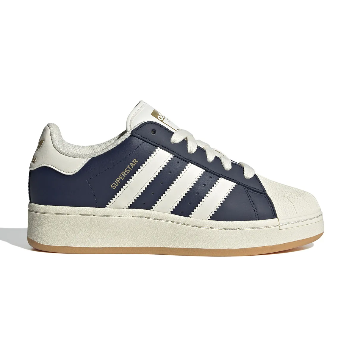 Fashion Mood Urban Flexibility Wmns Superstar XLG 'Night Indigo Cream White'