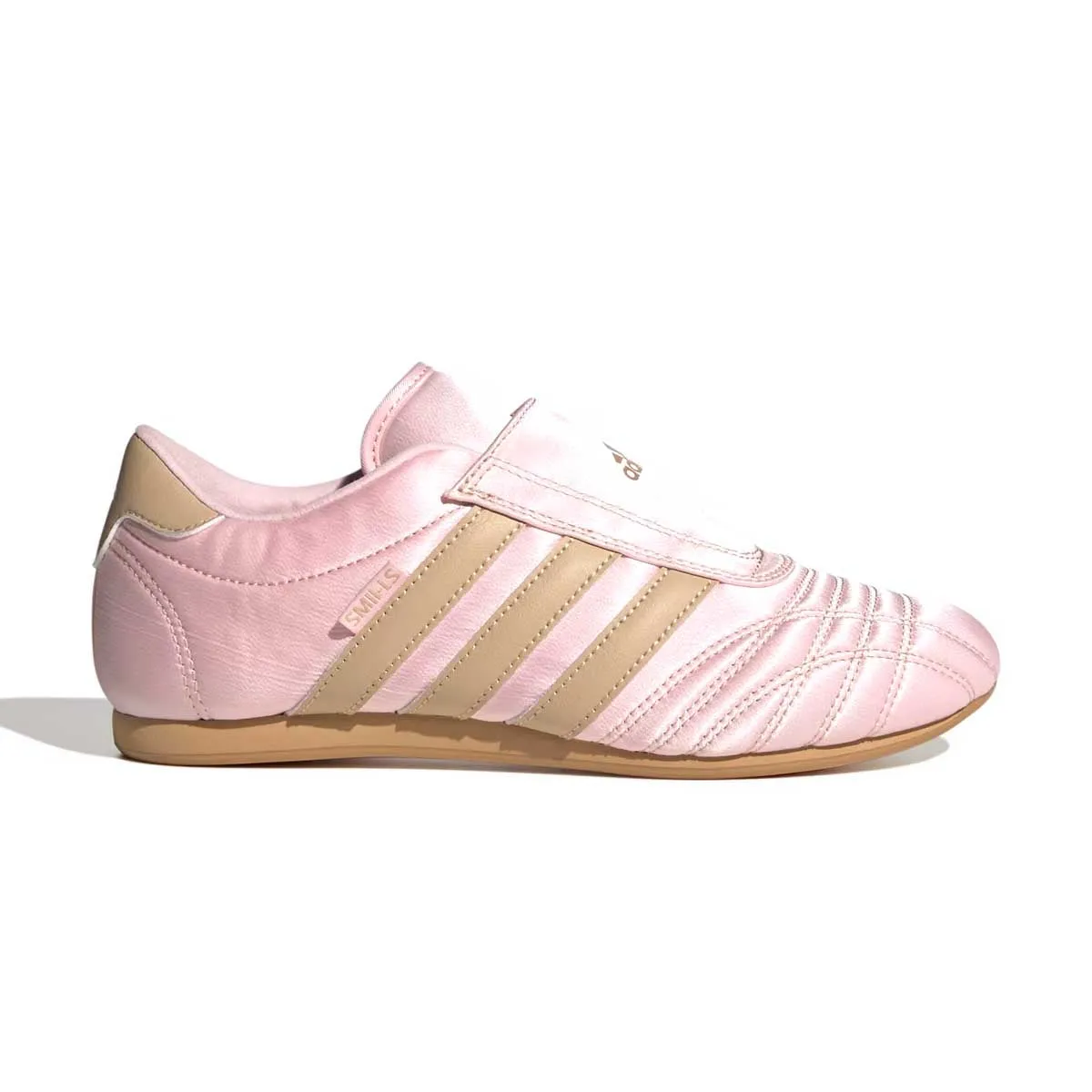 Wmns Taekwondo ??Clear Pink Magic Beige?? Leather Material Smart Casual