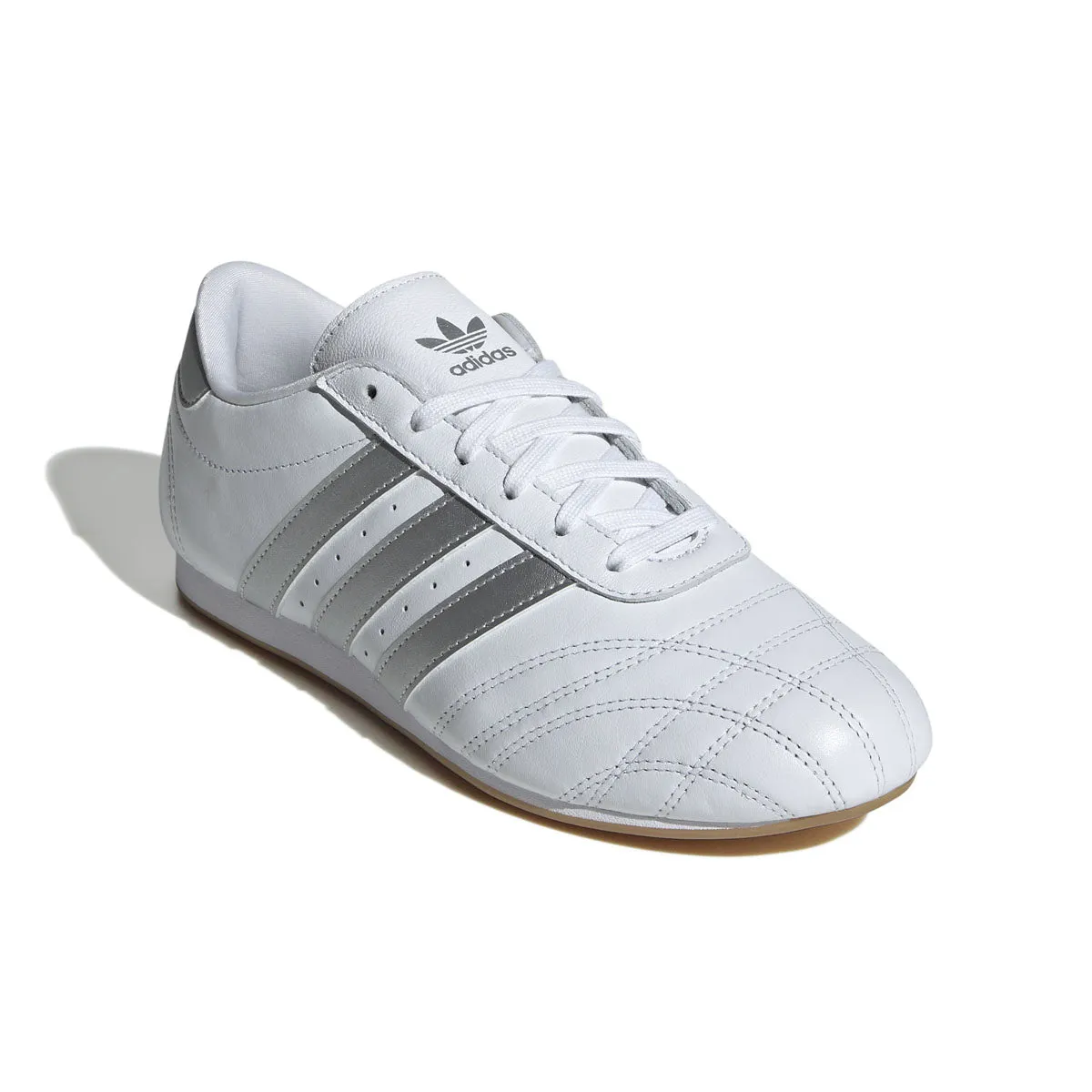 Wmns Taekwondo Lace 'White Silver Metallic' Comfy Wear