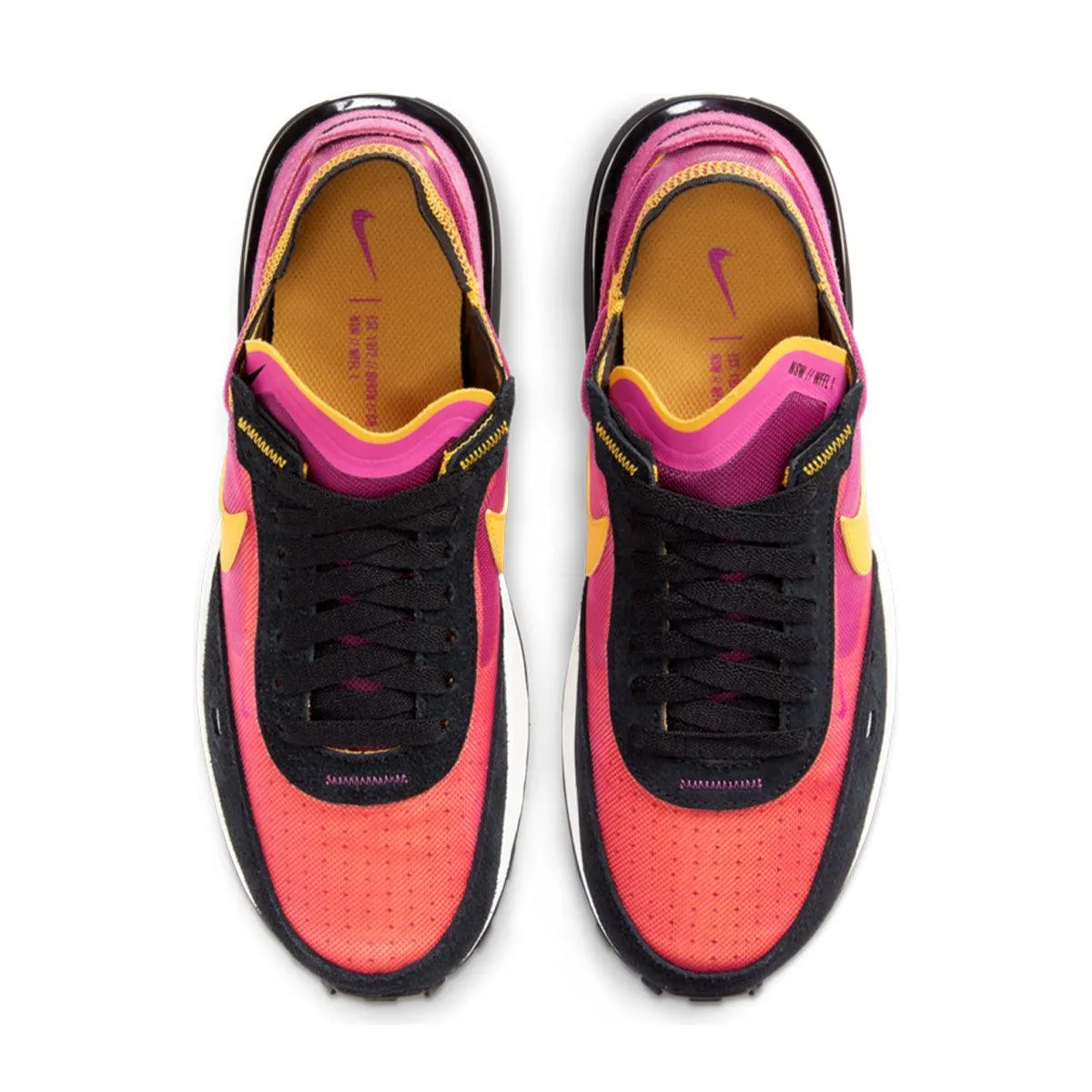 School Jog Elastic upper Wmns Waffle One 'Active Fuchsia'