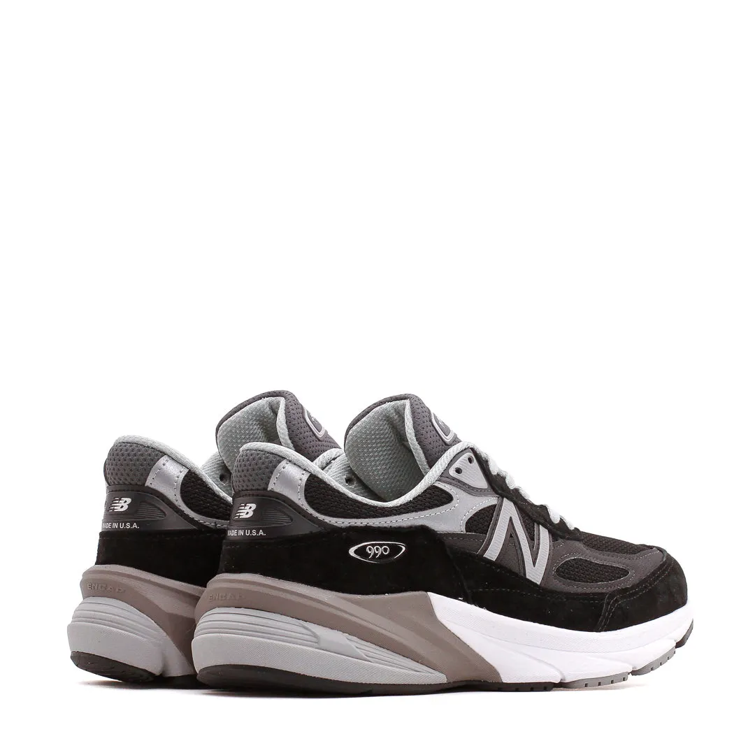 New Balance Women 990v6 Black Made In USA W990BK6 running for mental health Running Ready