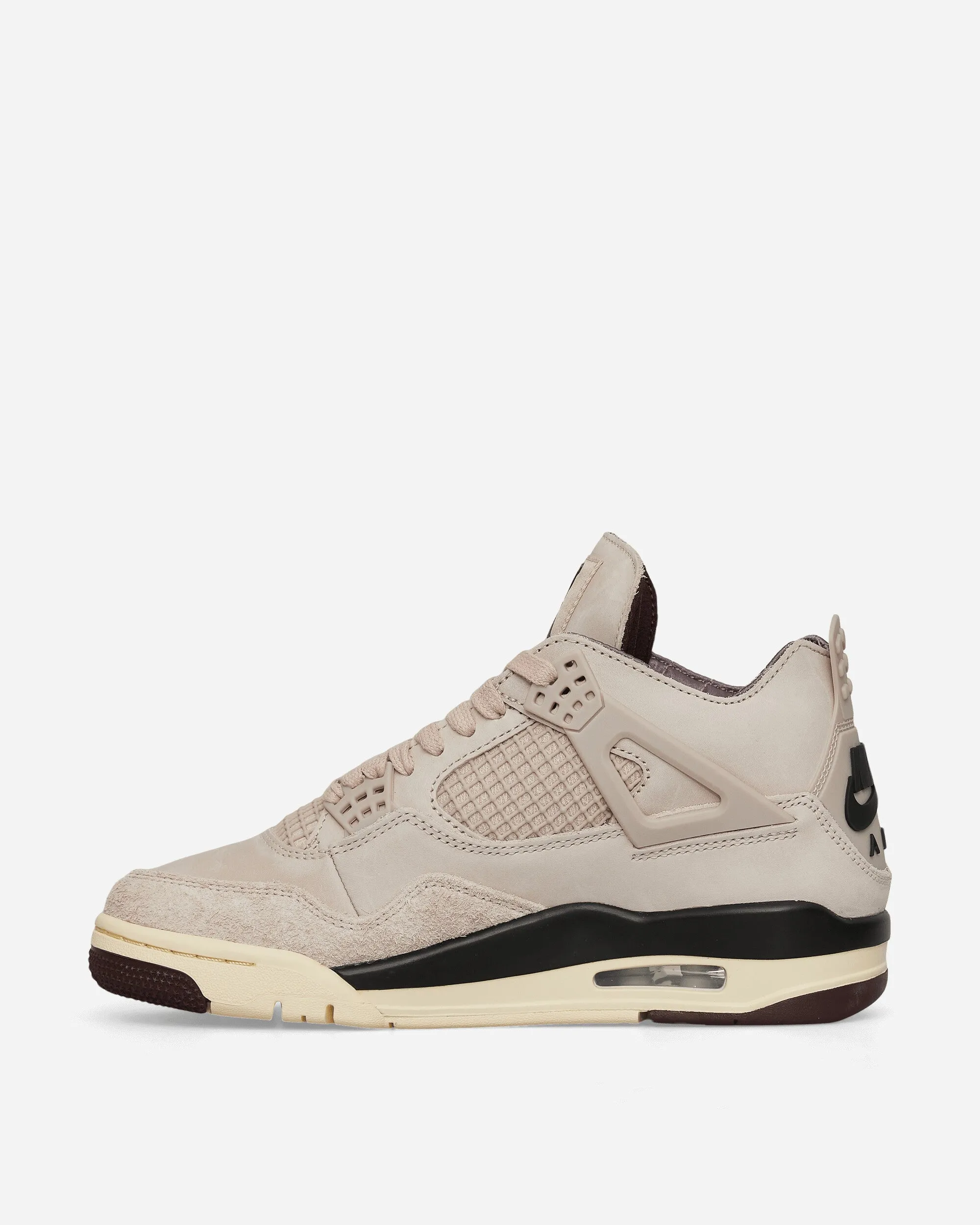 Anti   Fatigue No Fuss Women's A Ma Mani??re Air Jordan 4 Sneakers Fossil Stone / Metallic Pewter