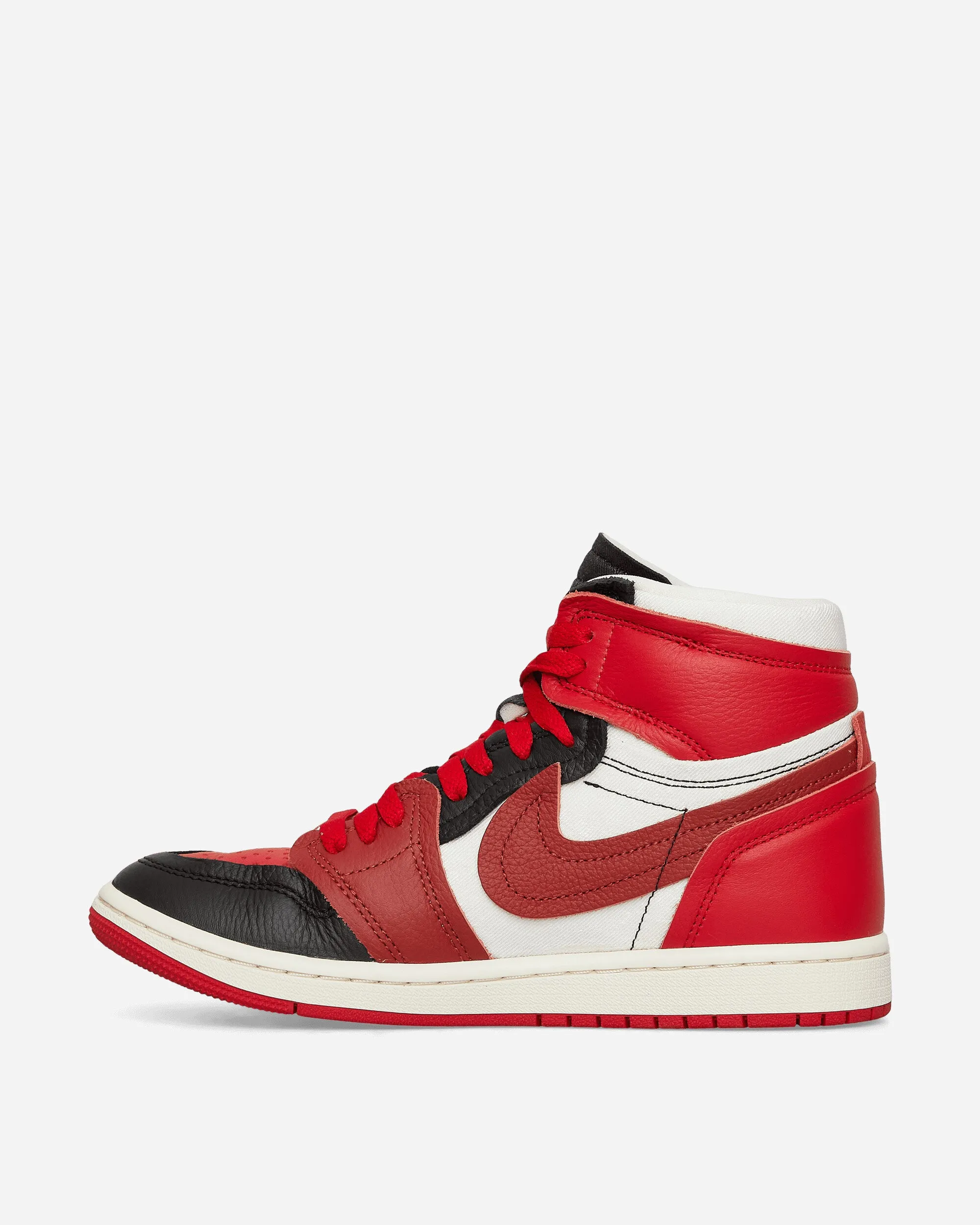 Women's Air Jordan 1 High Method of Make Sneakers Sport Red / Dune Red Mark Hike Meadow Run