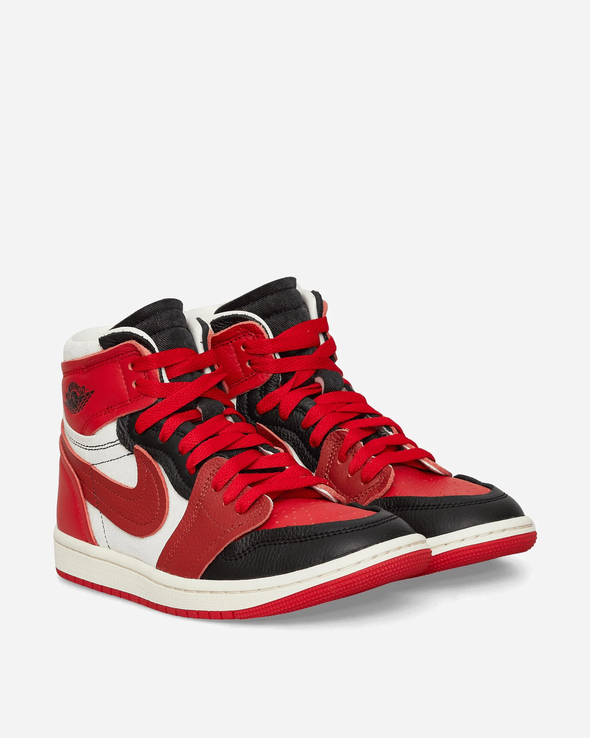 Women's Air Jordan 1 High Method of Make Sneakers Sport Red / Dune Red padded insole