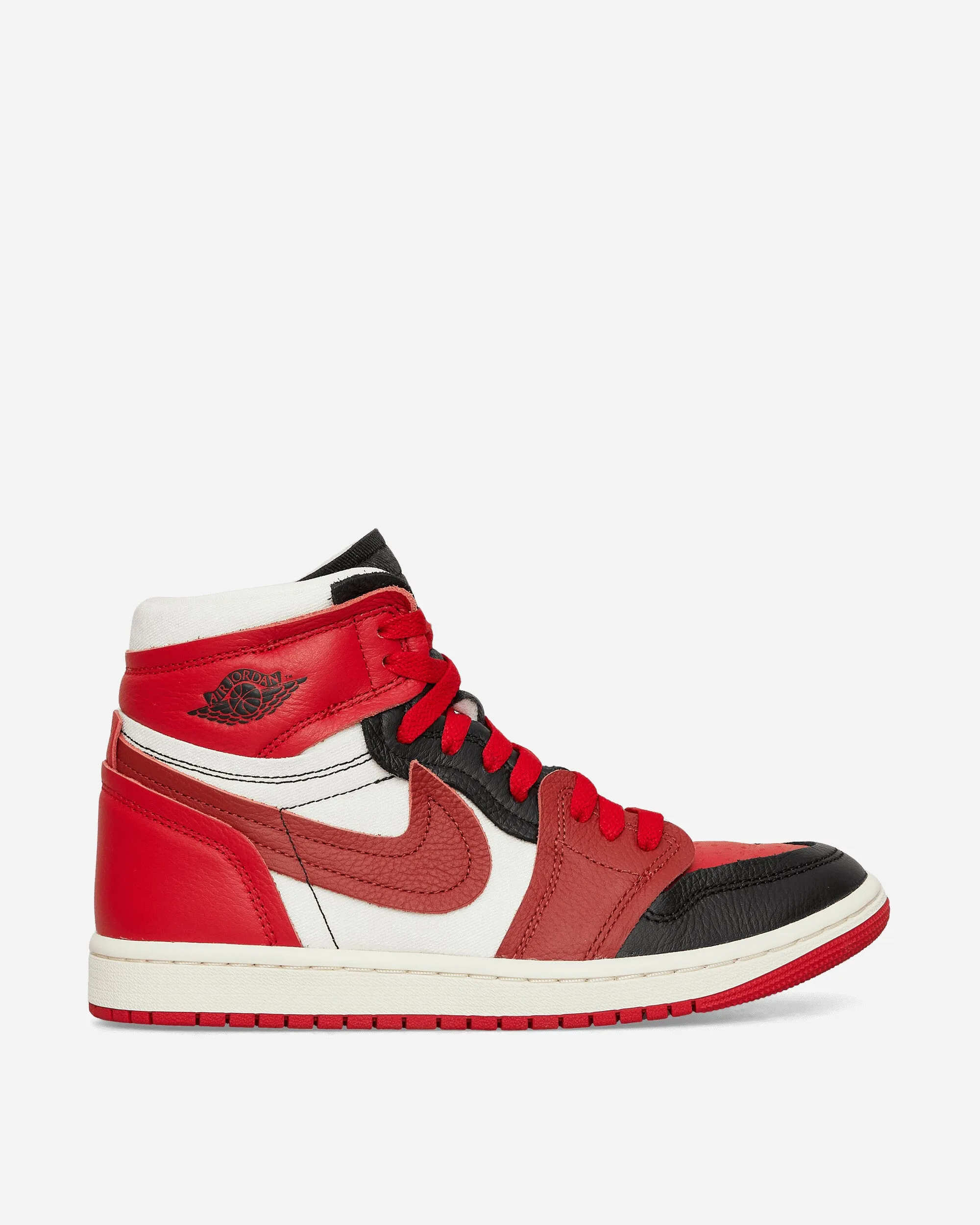 Women's Air Jordan 1 High Method of Make Sneakers Sport Red / Dune Red Mountain Path