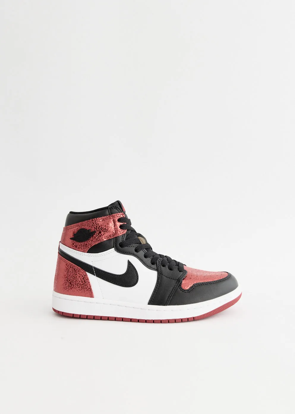 Women's Air Jordan 1 Retro High OG 'Ruby' Sneakers Jogger Style