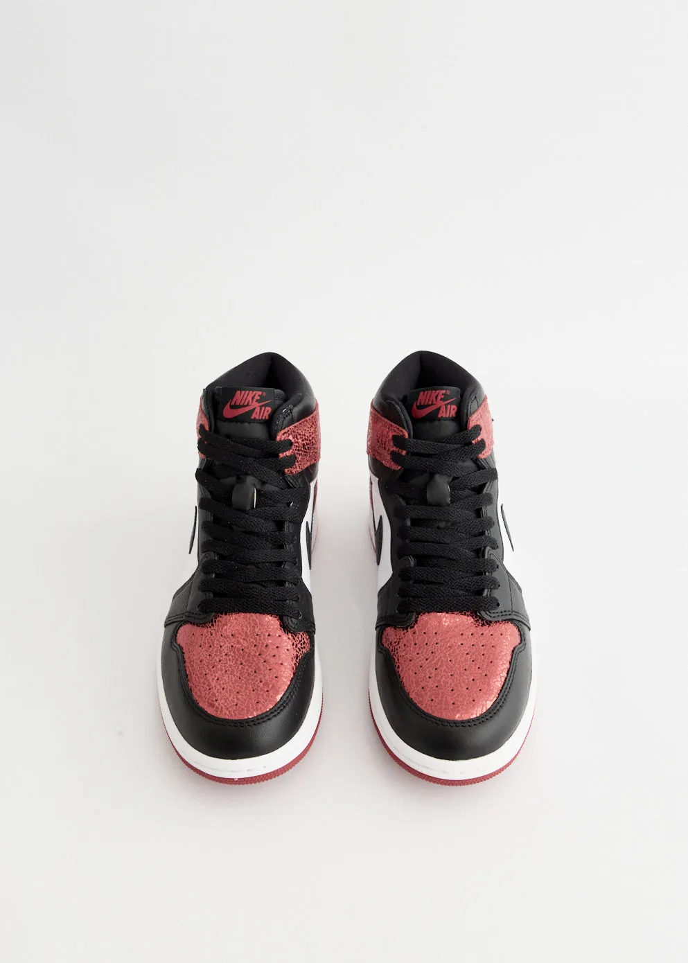 Jump Step Sun Day Women's Air Jordan 1 Retro High OG 'Ruby' Sneakers