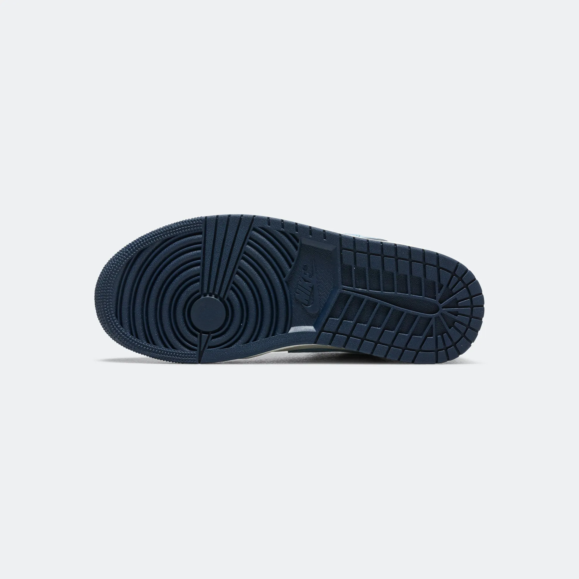 Hydraulic Heel Cushioning StretchableMaterial Womens Air Jordan 1 Retro High OG - University Blue/University Gold-Sail
