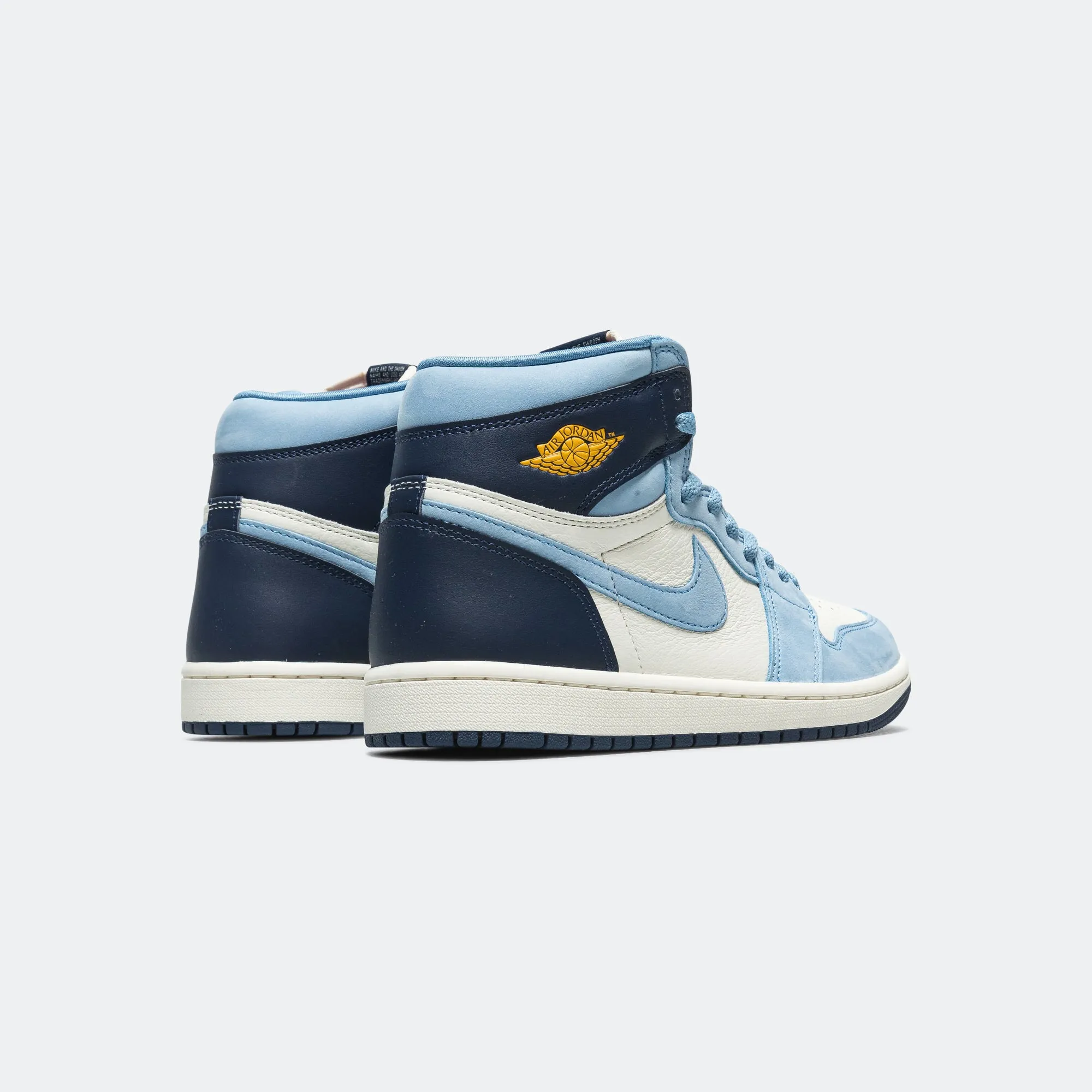 Womens Air Jordan 1 Retro High OG - University Blue/University Gold-Sail Urban Performance Performance Daily