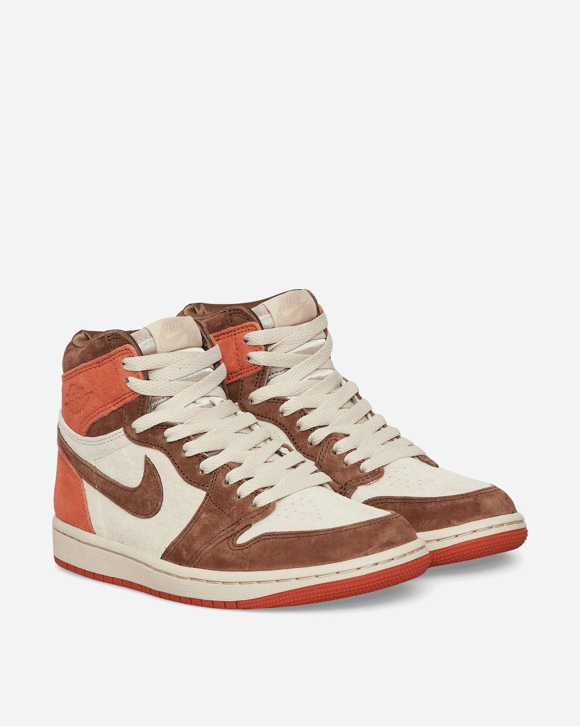 Soft Leather Balanced Motion Women's Air Jordan 1 Retro High Sneakers Cacao Wow / Sanddrift
