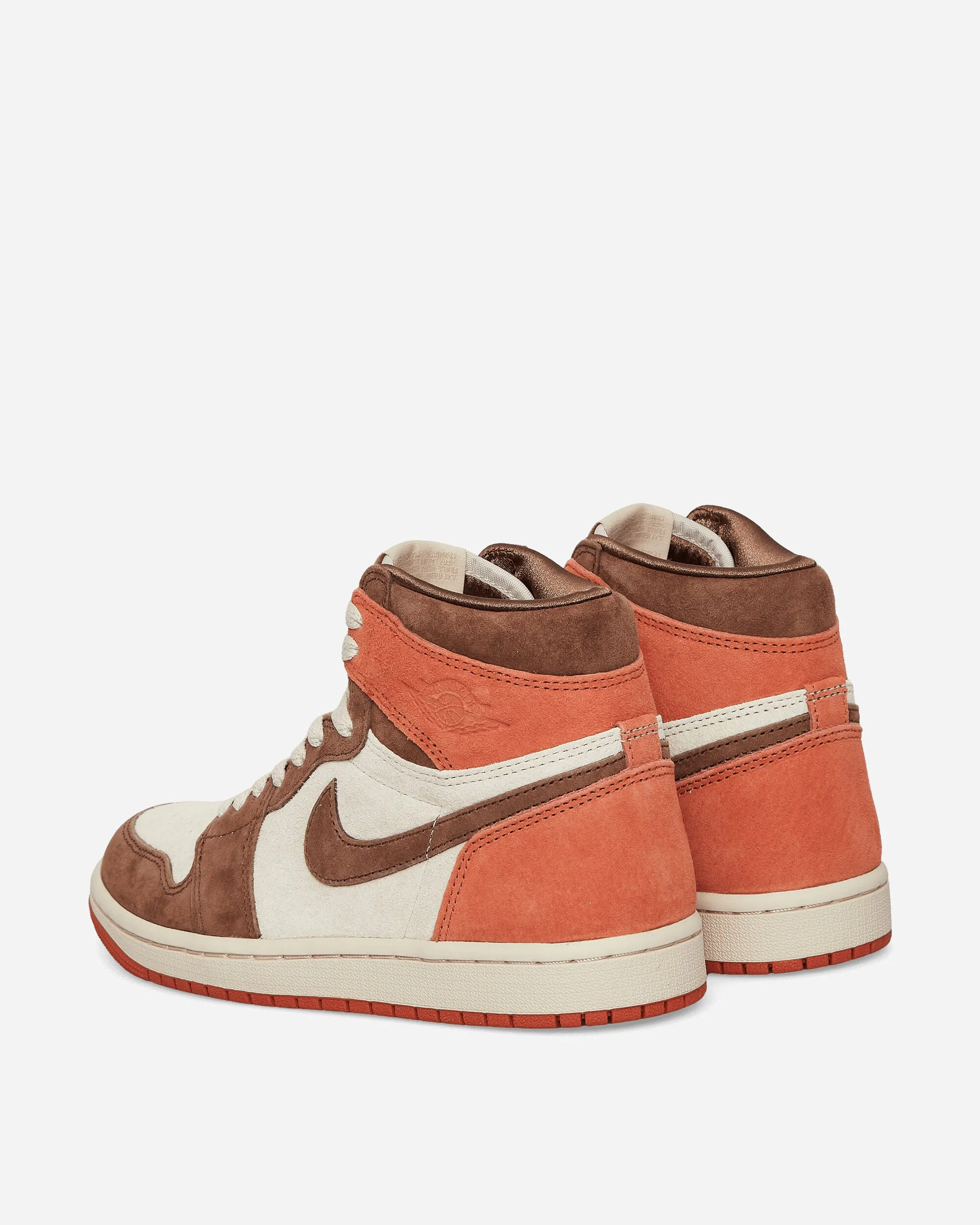 Feet Relief Weekend Hike Women's Air Jordan 1 Retro High Sneakers Cacao Wow / Sanddrift