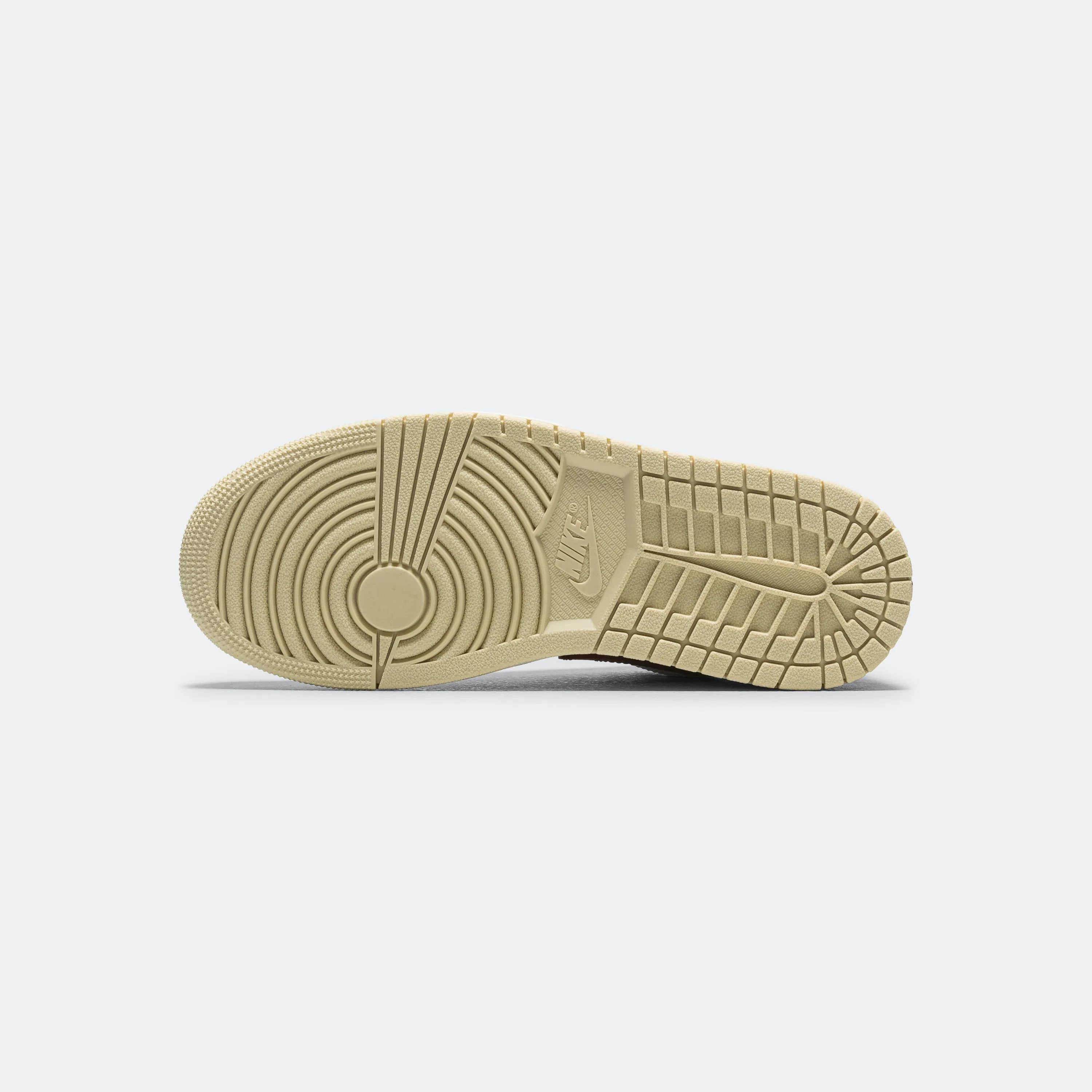 Pressure Relief Grooves Womens Air Jordan 1 Retro Low - Summit White/Red Sepia-Desert Khaki