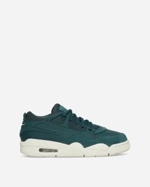 Comfort Blend Women's Air Jordan 4 RM Sneakers Oxidized Green / White