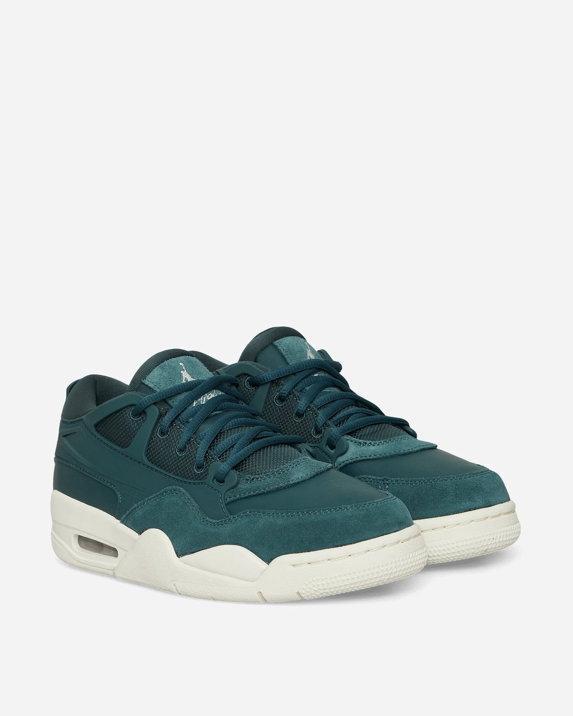 High Quality Stream Jog Women's Air Jordan 4 RM Sneakers Oxidized Green / White