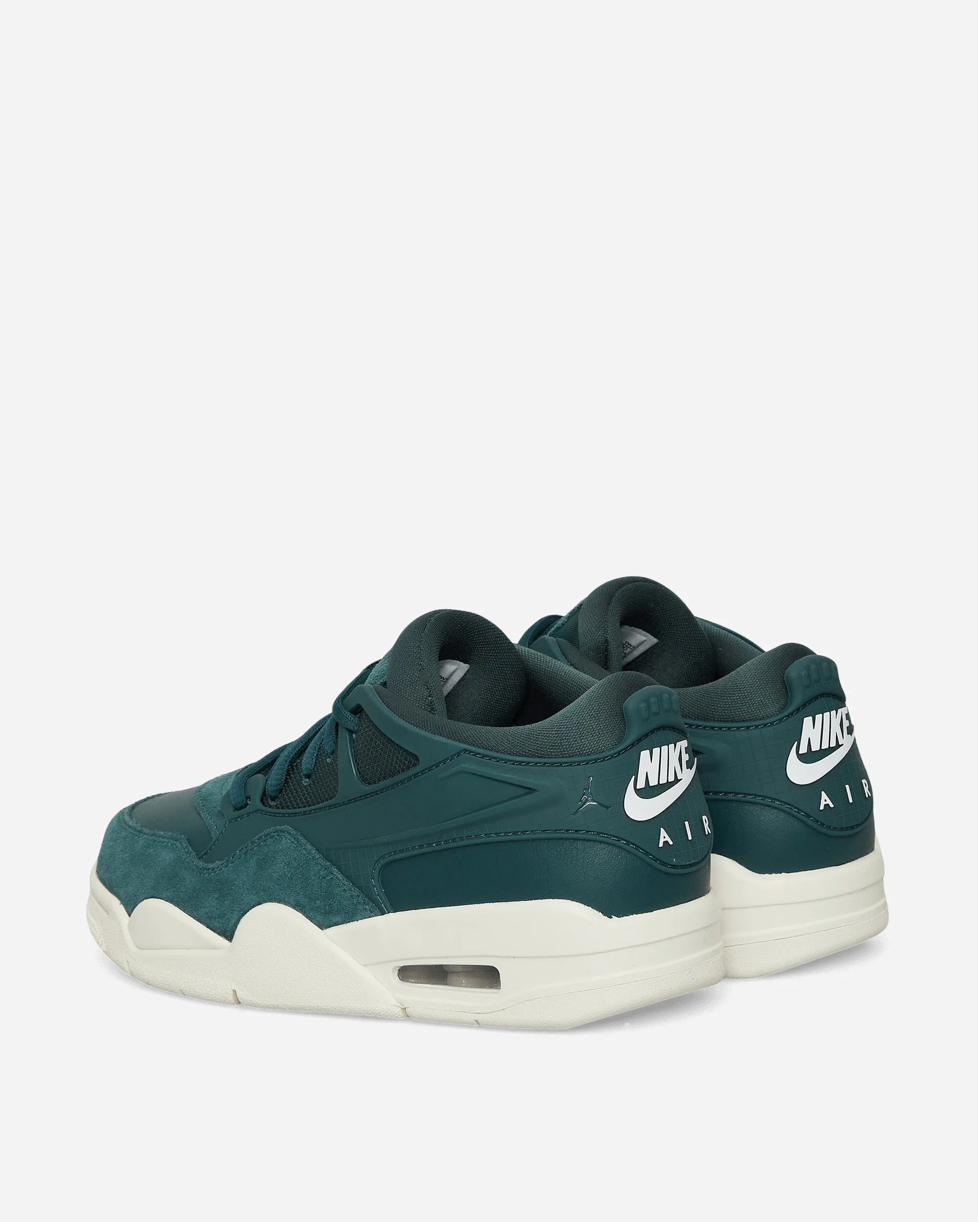 Women's Air Jordan 4 RM Sneakers Oxidized Green / White Edge Path Tidy Style