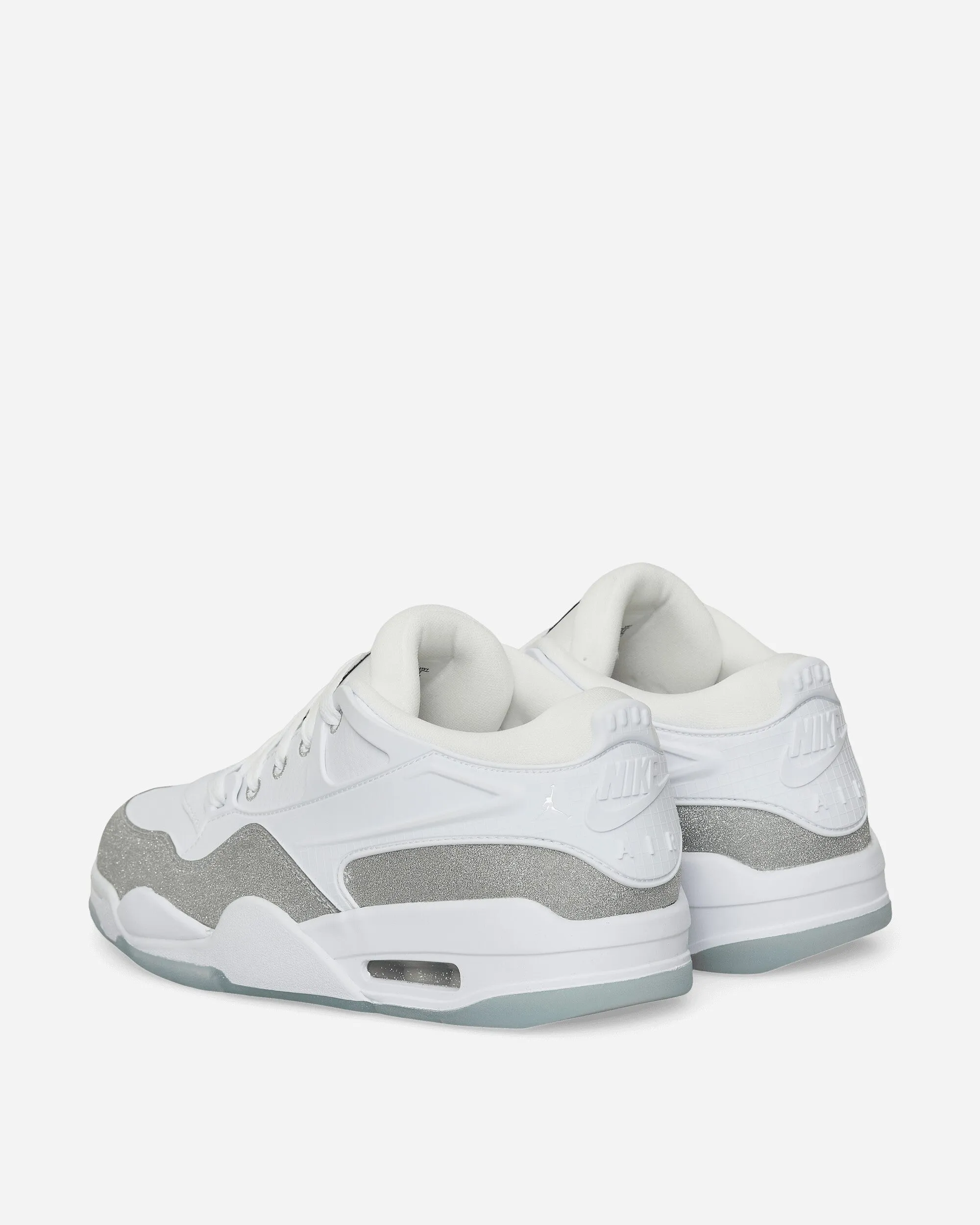 Women's Air Jordan 4 RM Sneakers White / Metallic Silver Urban Goer Freedom Walk