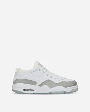 Women's Air Jordan 4 RM Sneakers White / Metallic Silver Work Day Fit Effortless Look