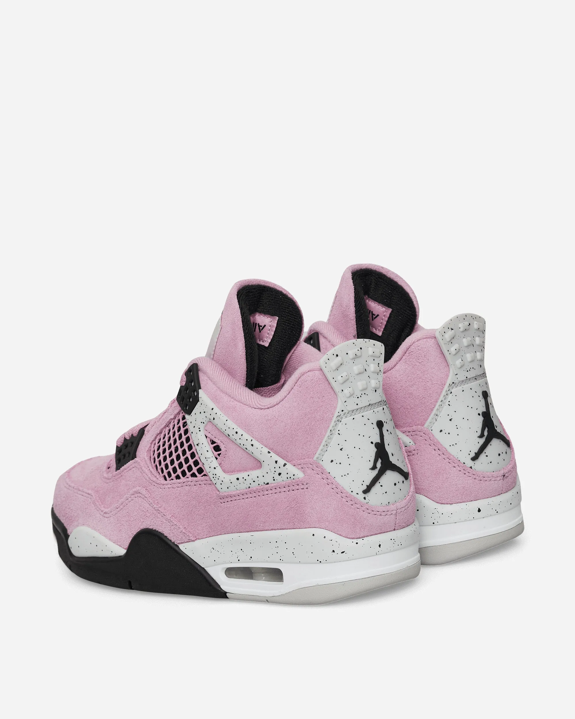 Women's Air Jordan 4 Sneakers Orchid Minimal Texture Comfort Driven