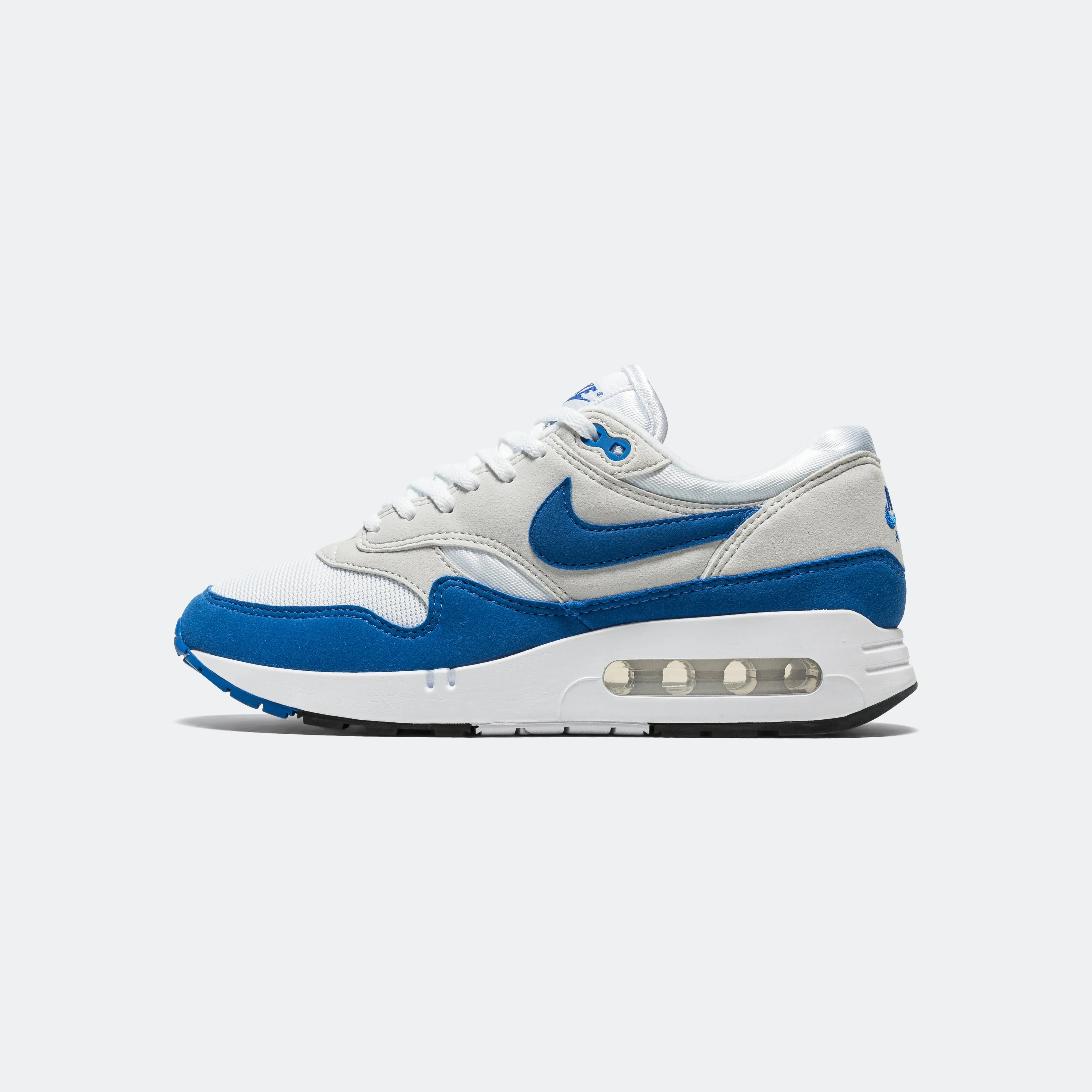 Womens Air Max 1 '86 OG - White/Royal Blue-Lt Neutral Grey-Black Neutral Footwear