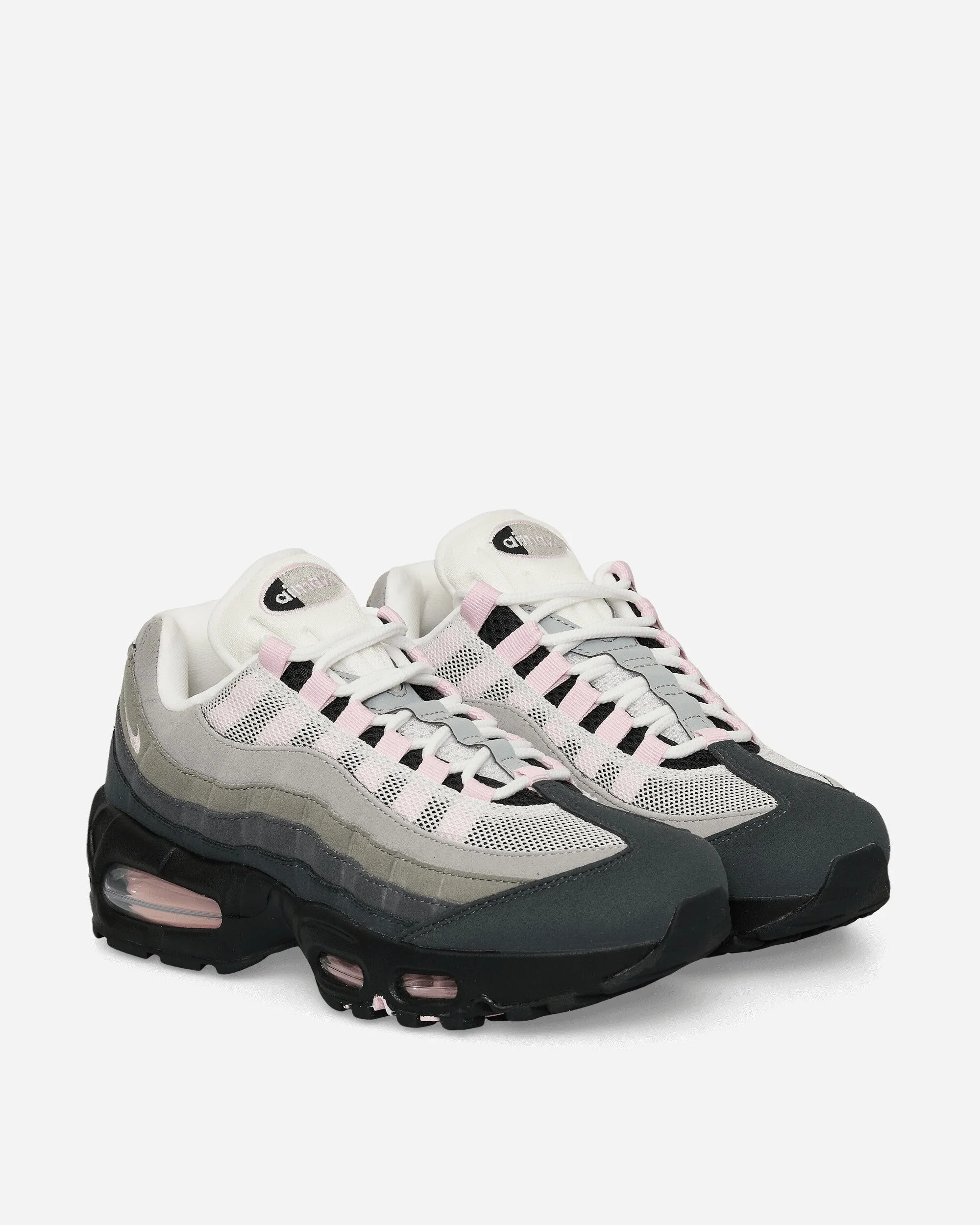 Women's Air Max 95 'Big Bubble' Sneakers Pink Foam PaddedCollar