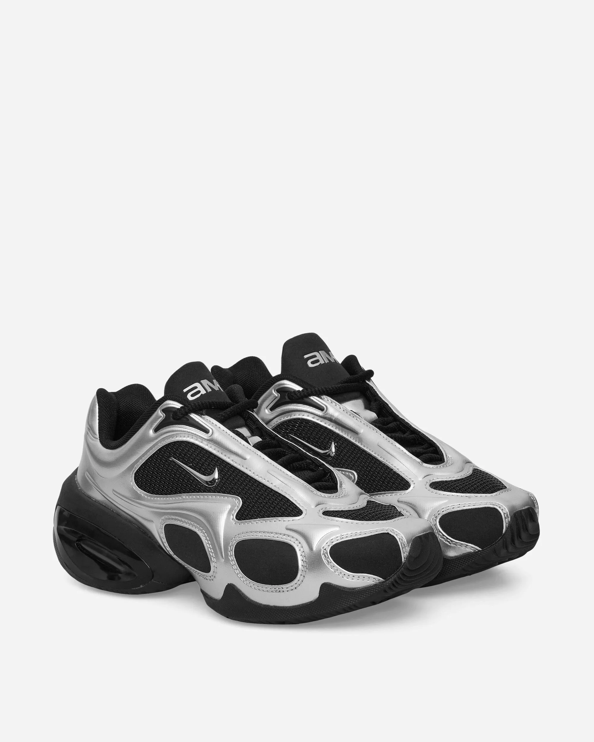 Women's Air Max Muse Sneakers Black / Metallic Silver Soft outsole