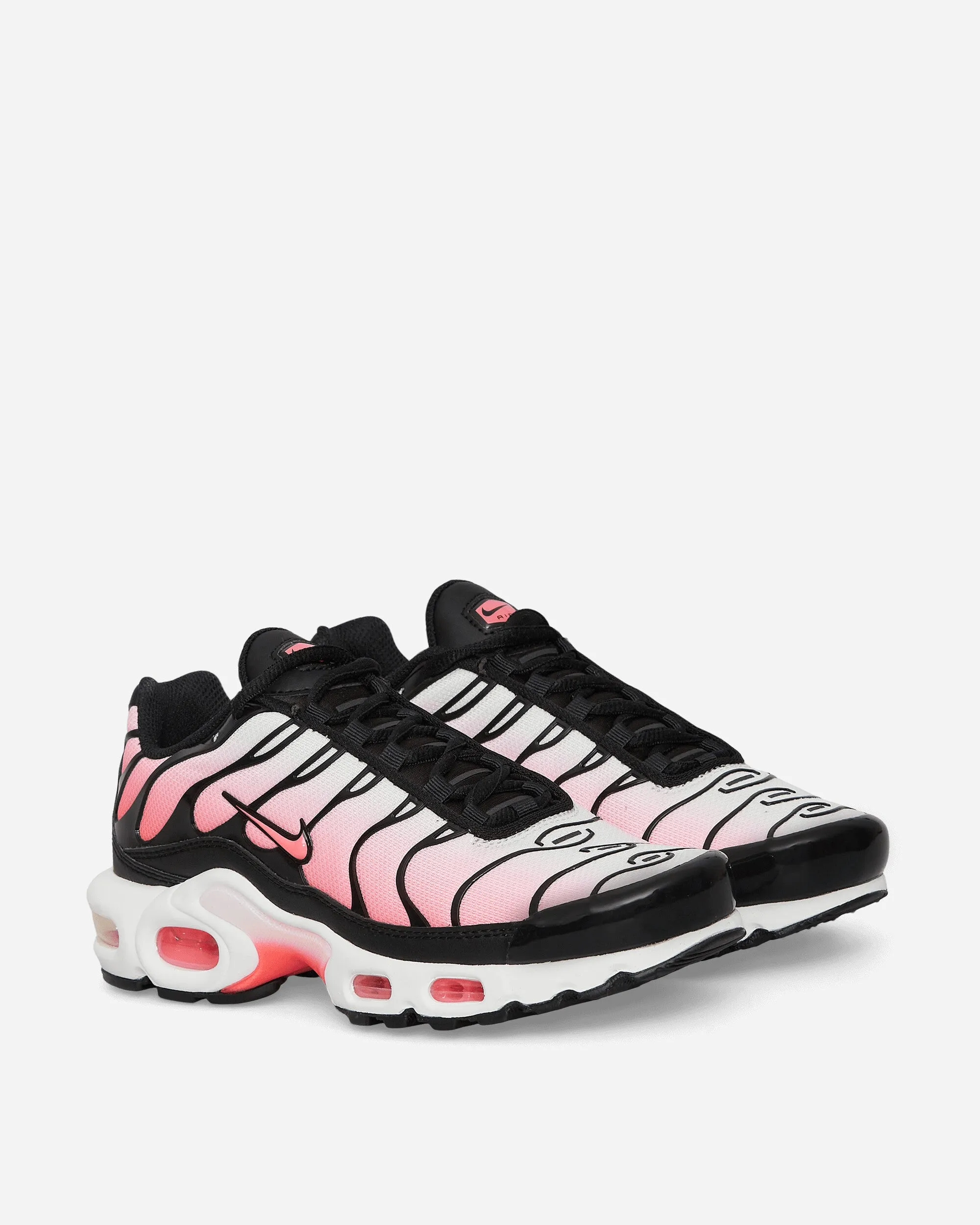 Smooth Steps Women's Air Max Plus Sneakers Black / Hot Punch