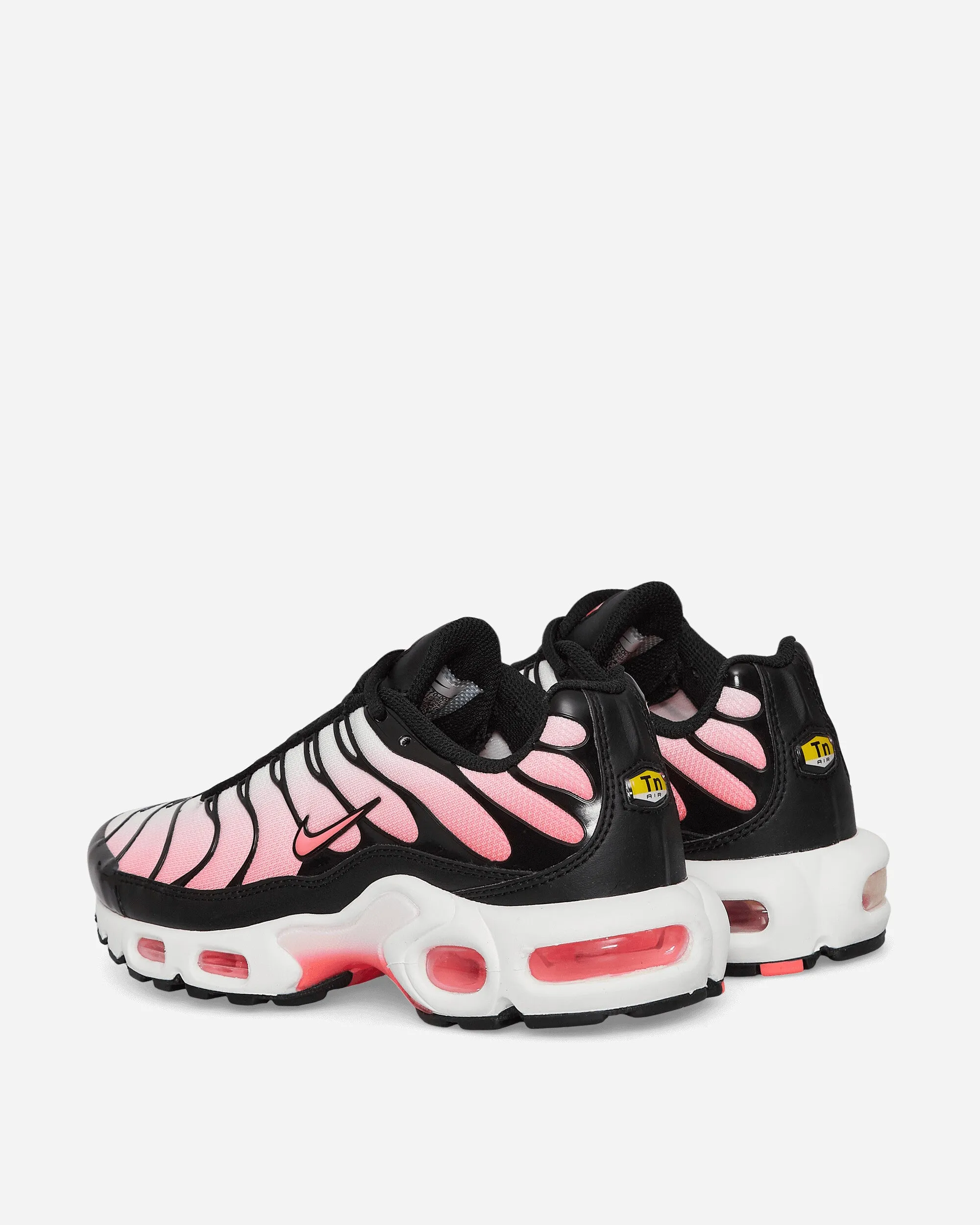 Women's Air Max Plus Sneakers Black / Hot Punch Non-Slip Sole espadrilles