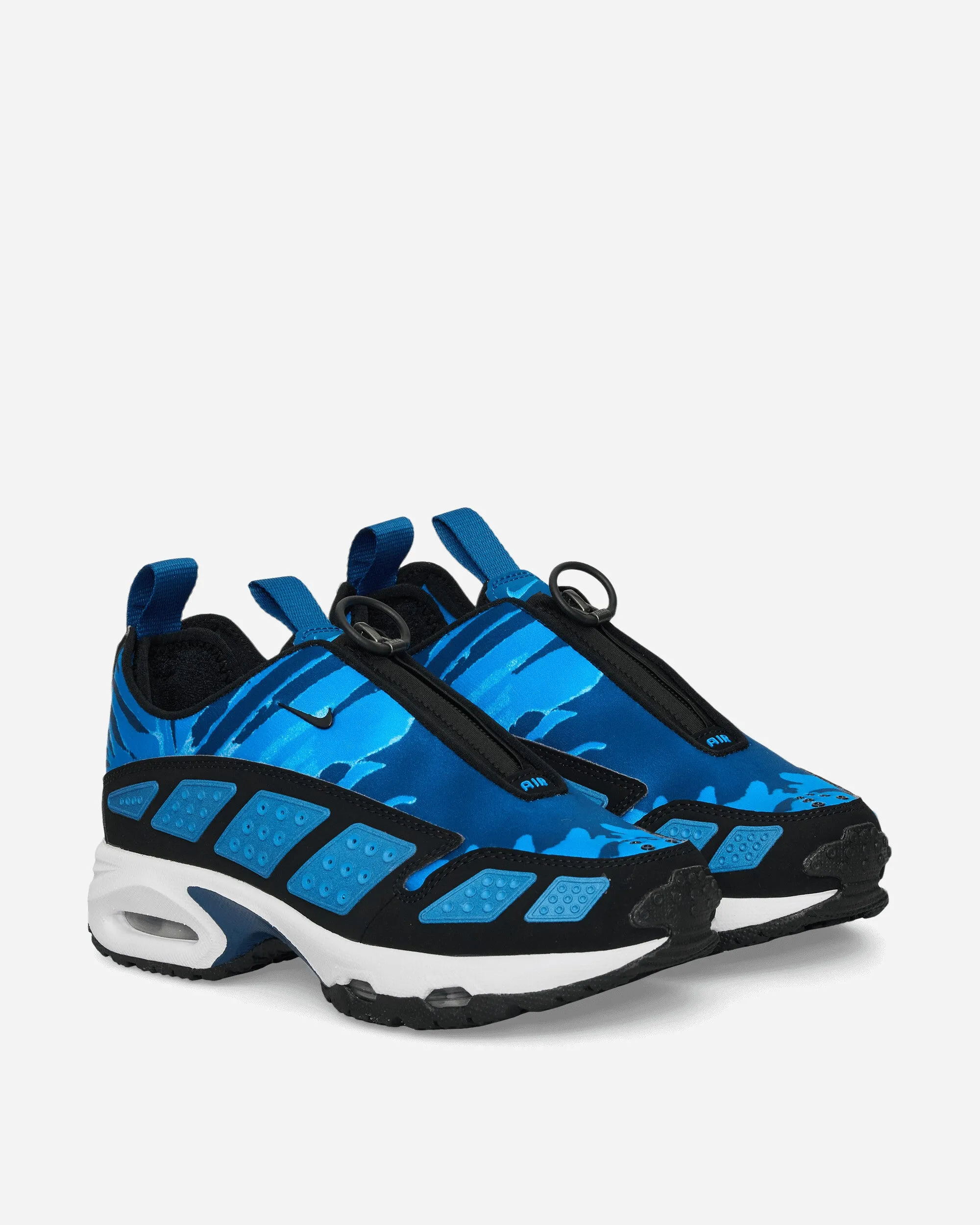 Women's Air Max SNDR Camo Sneakers Court Blue mesh ventilation