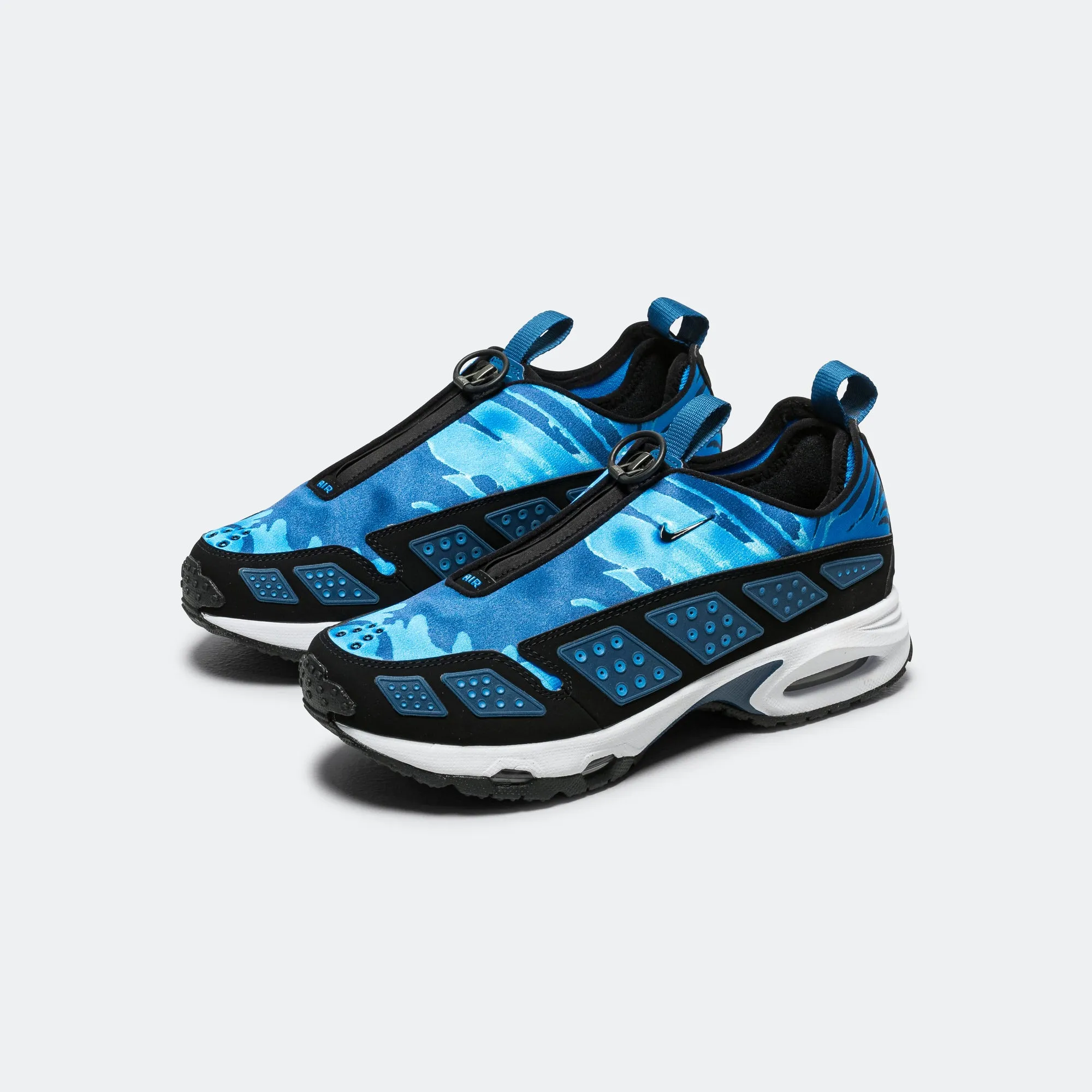 Non Slip Lacing System Anti Fatigue Technology Womens Air Max SNDR - Court Blue/Black-Aluminium-Blue Tint