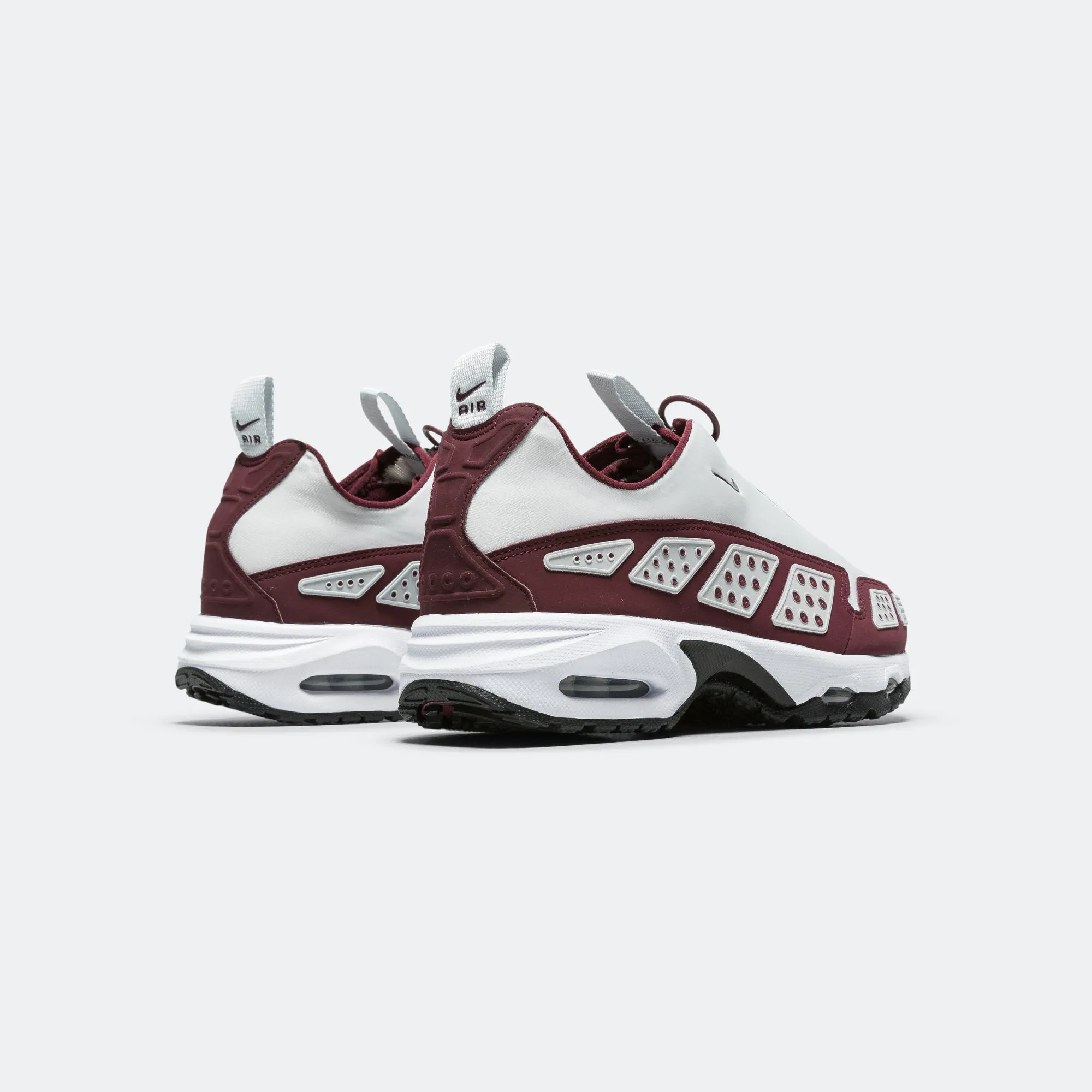 Exclusive traction Stretchable Tongue Womens Air Max SNDR - Photon Dust/Night Maroon-Black-White