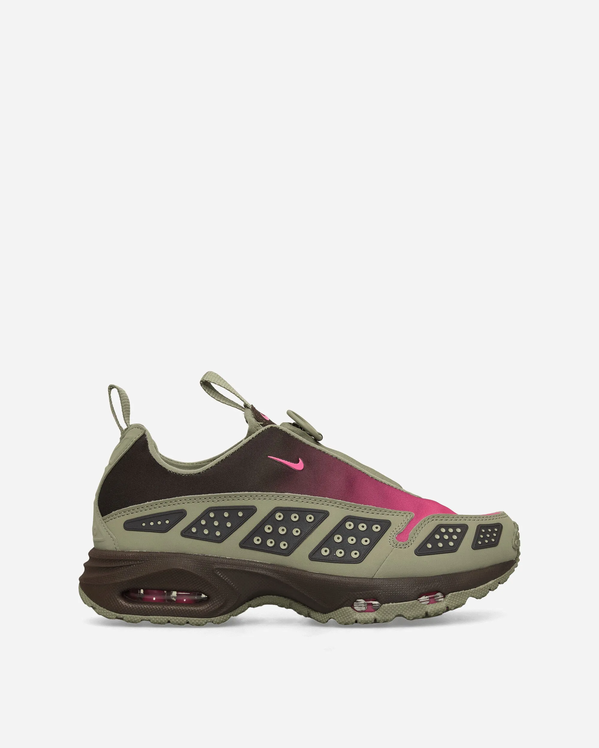 Women's Air Max SNDR Sneakers Light Army / Baroque Brown / Pinksicle Cushioned Feel