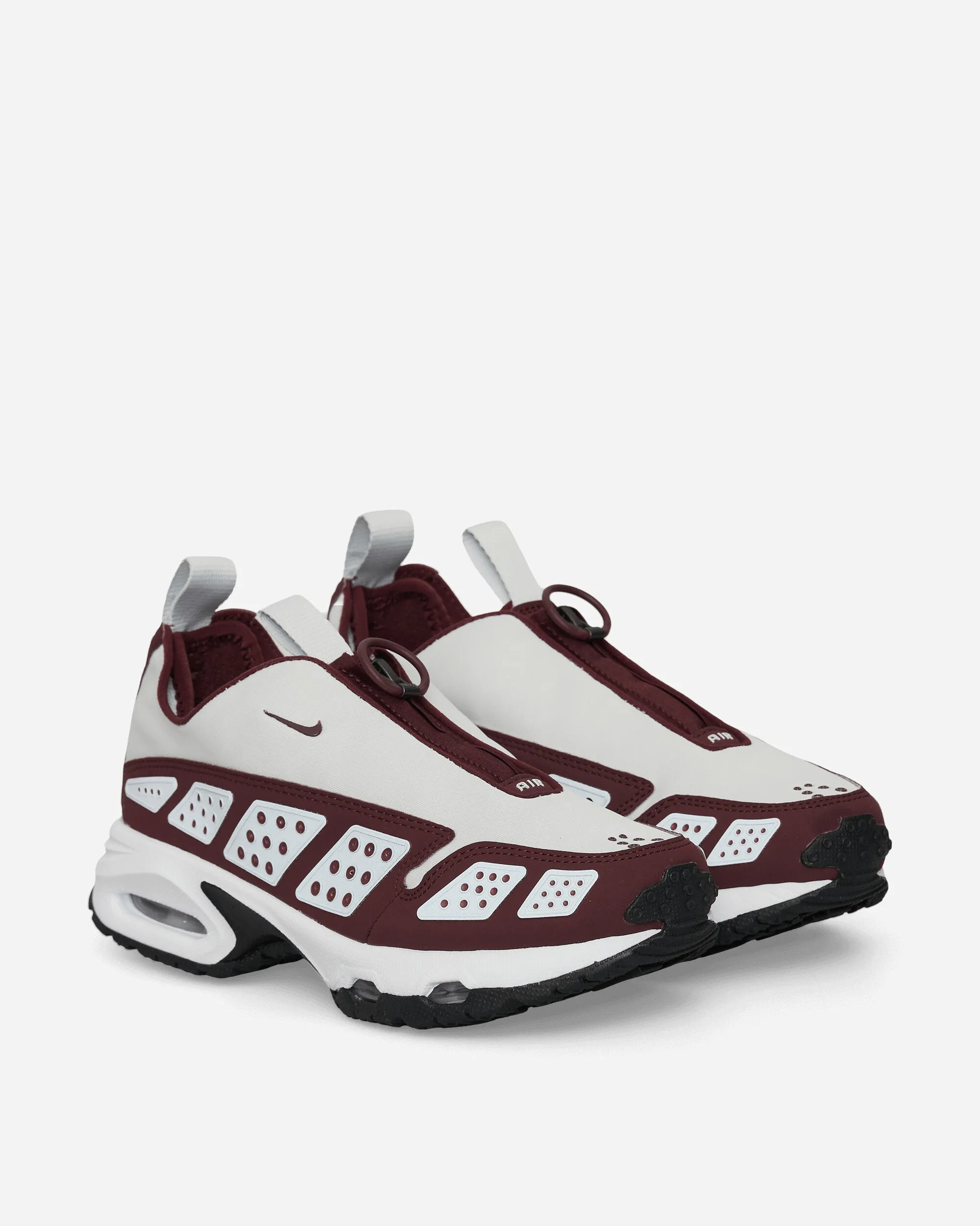 Velcro Design Women's Air Max SNDR Sneakers Photon Dust / Night Maroon
