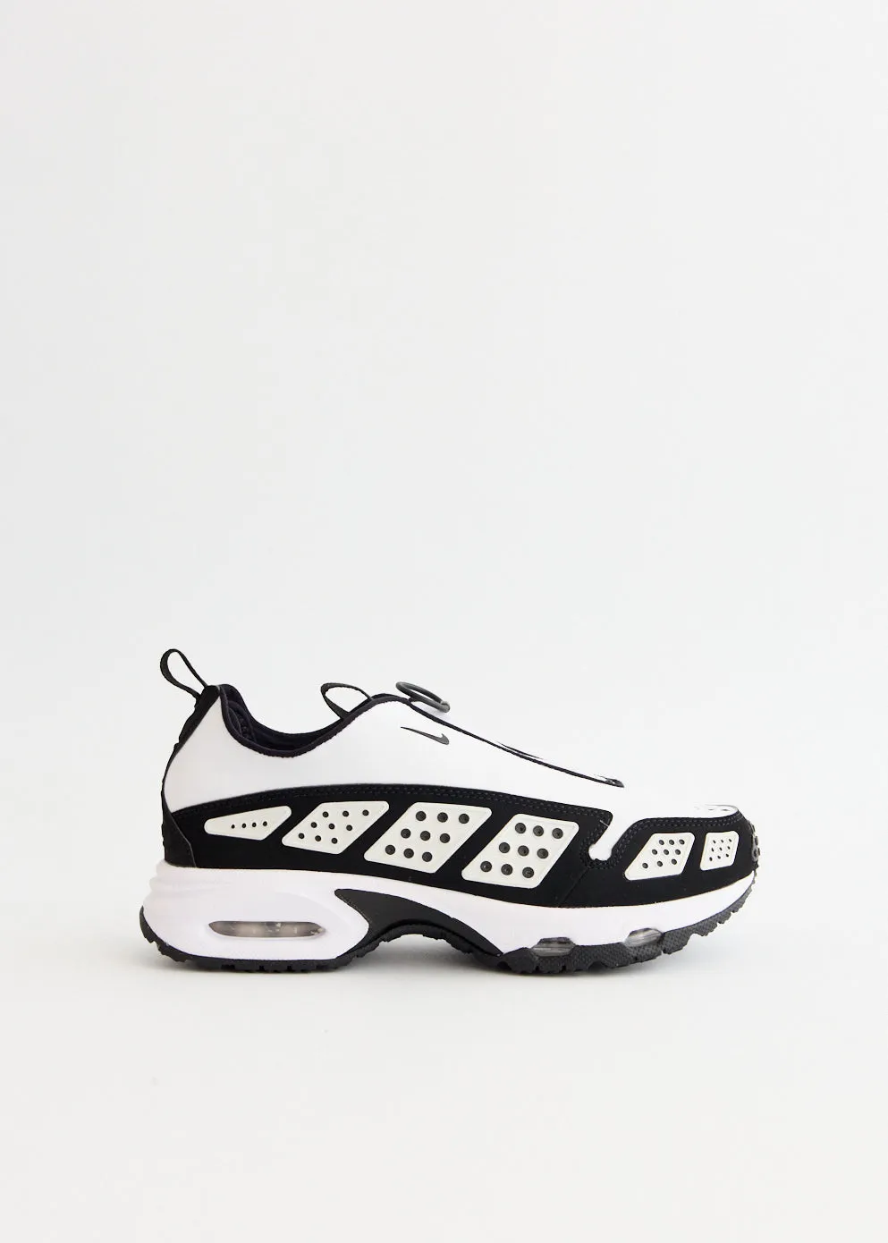 Soft Step Design Women's Air Max SNDR 'White Black' Sneakers