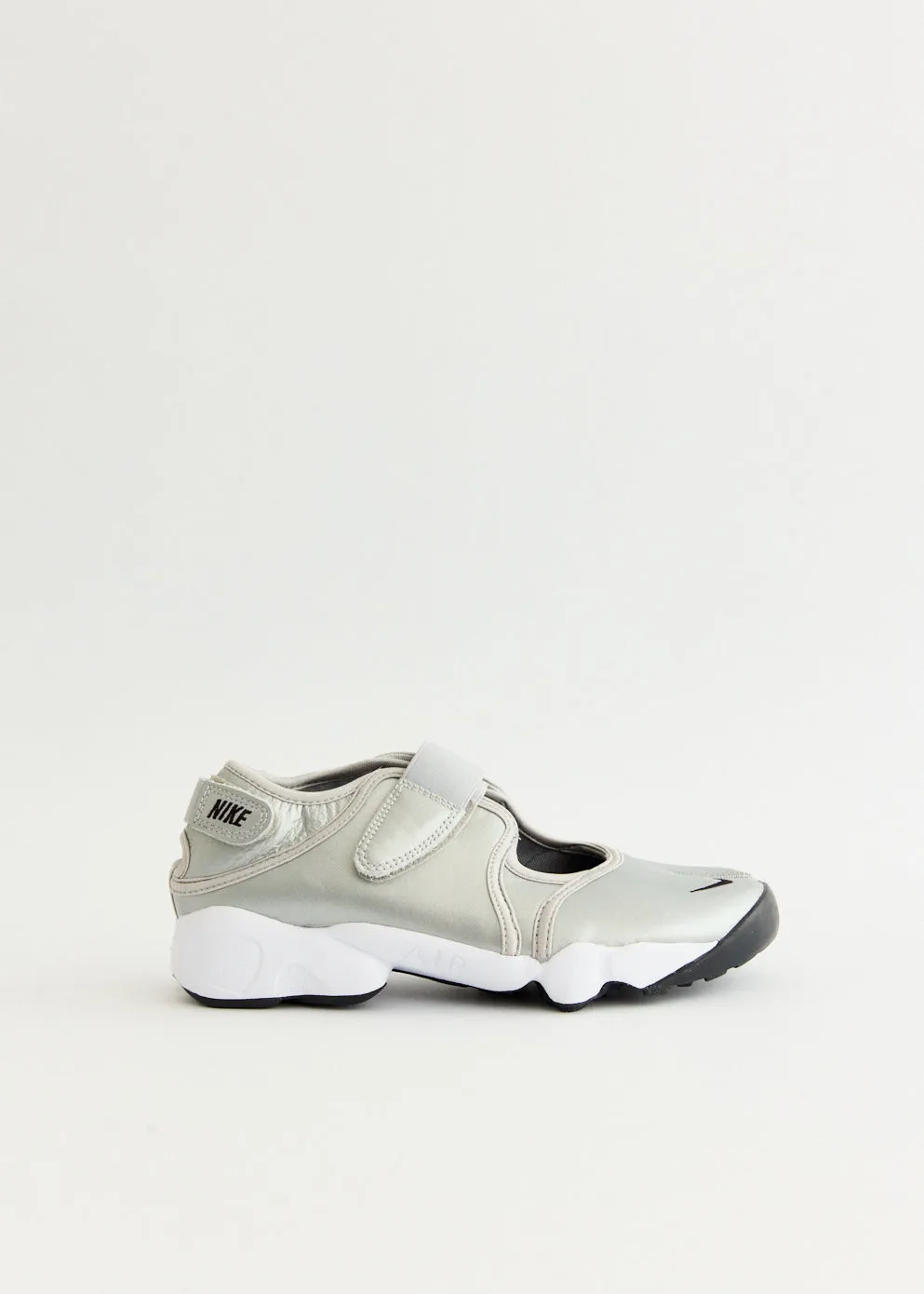 Women's Air Rift 'Metallic Silver' Sneakers Soft Materials