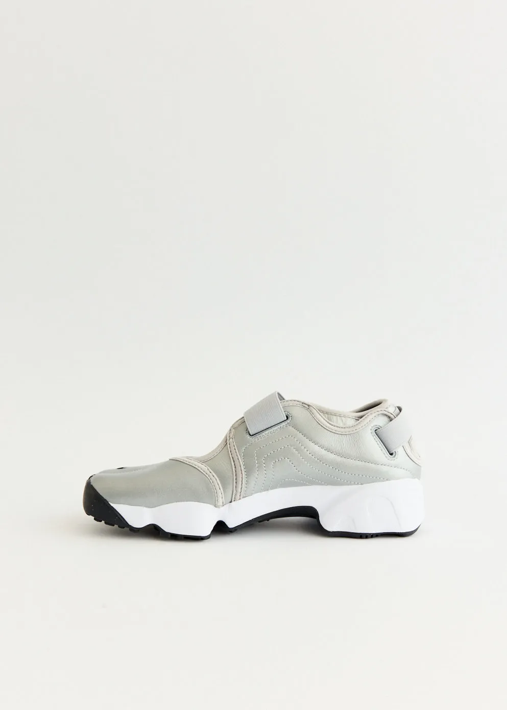 Women's Air Rift 'Metallic Silver' Sneakers Fast Step Feather Soft