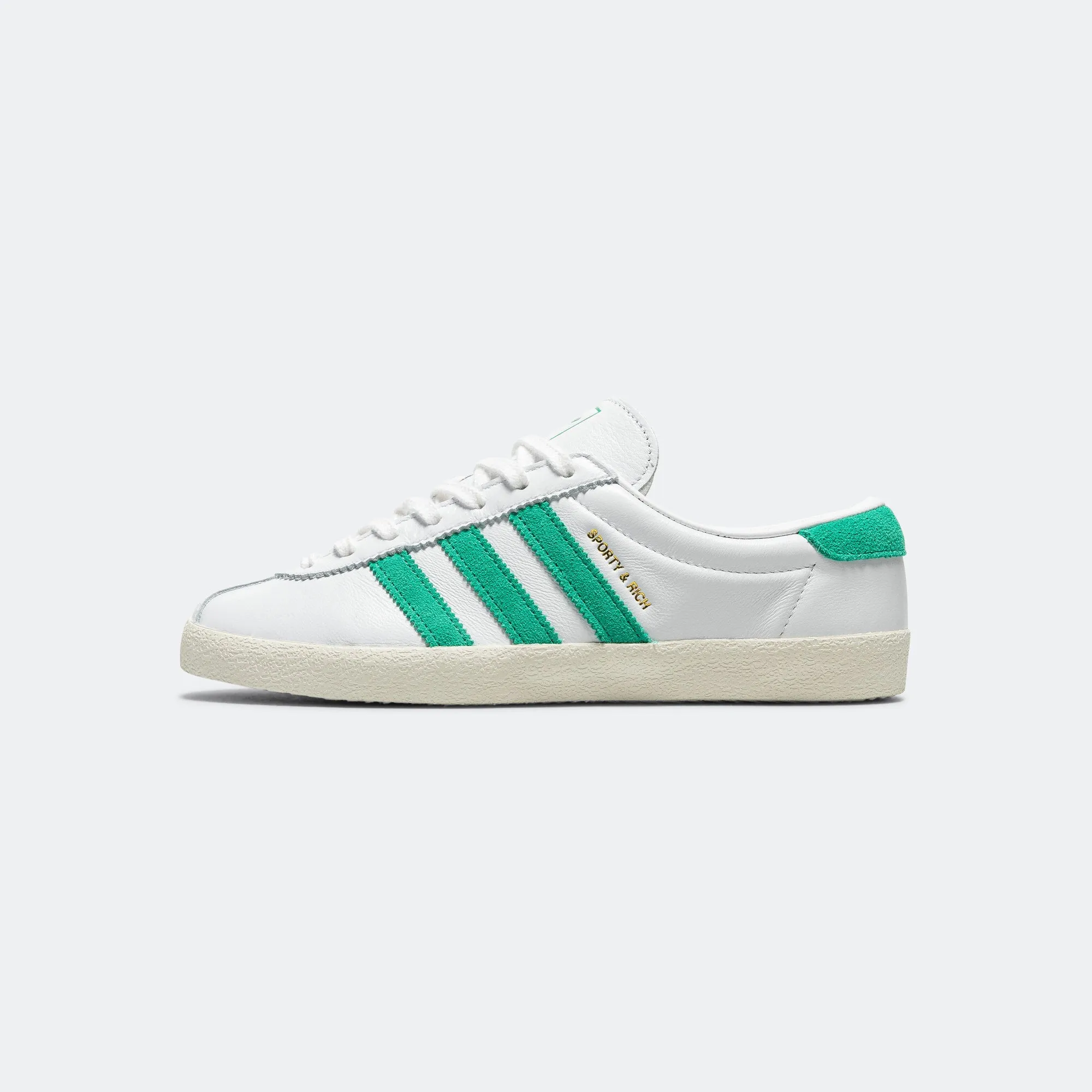 Womens Blanc x Sporty & Rich - Cloud White/Off White-Court Green Anti Friction Collar