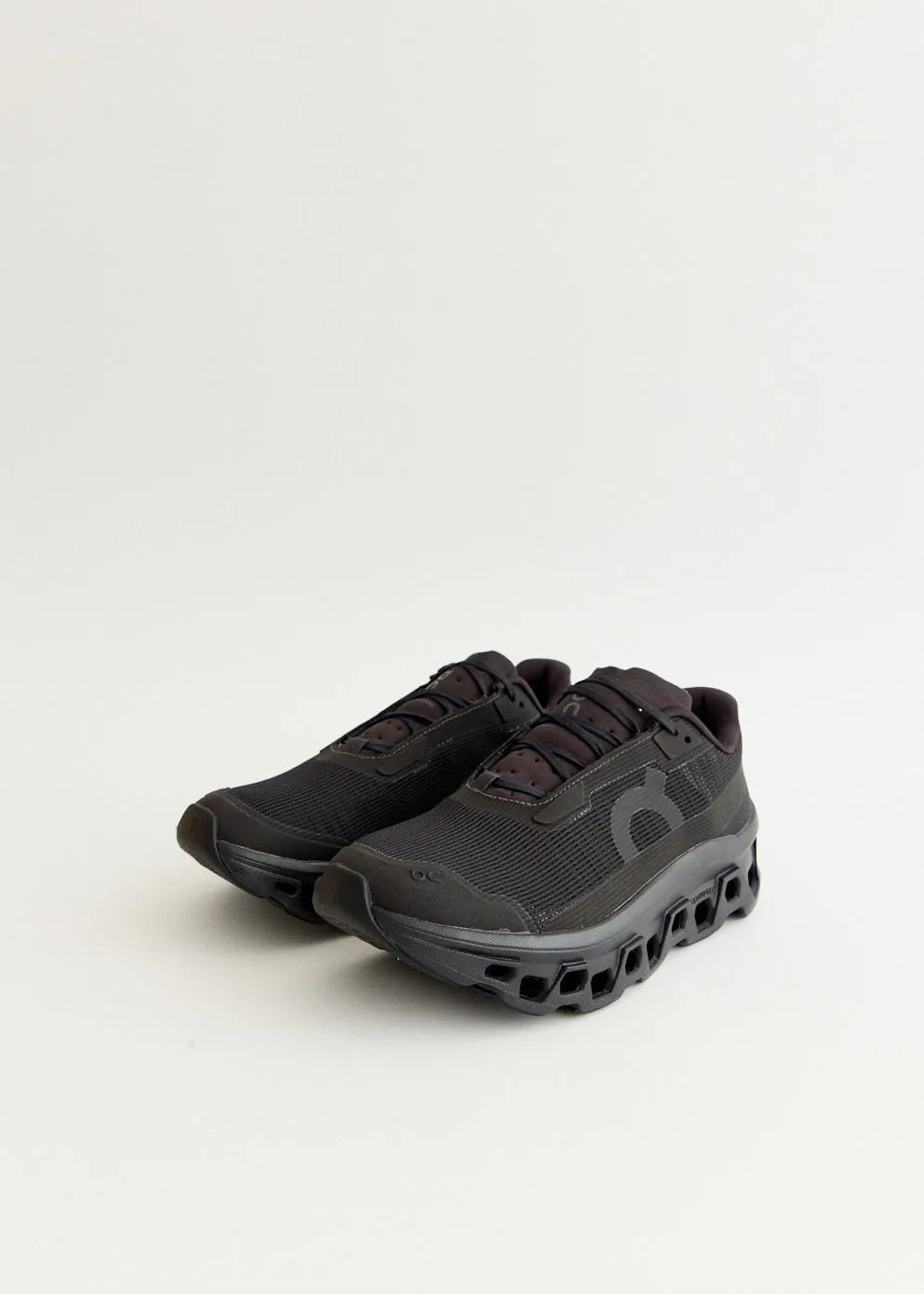 Stylish Touch Ergonomic Support Women's Cloudmonster Void 'Black' Sneakers