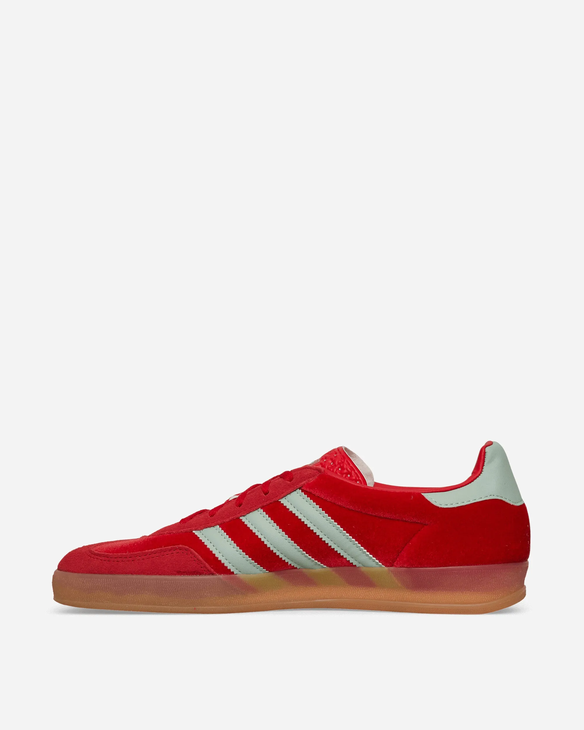 Morning Ready Women's Gazelle Indoor Sneakers Better Scarlet / Hazy Green