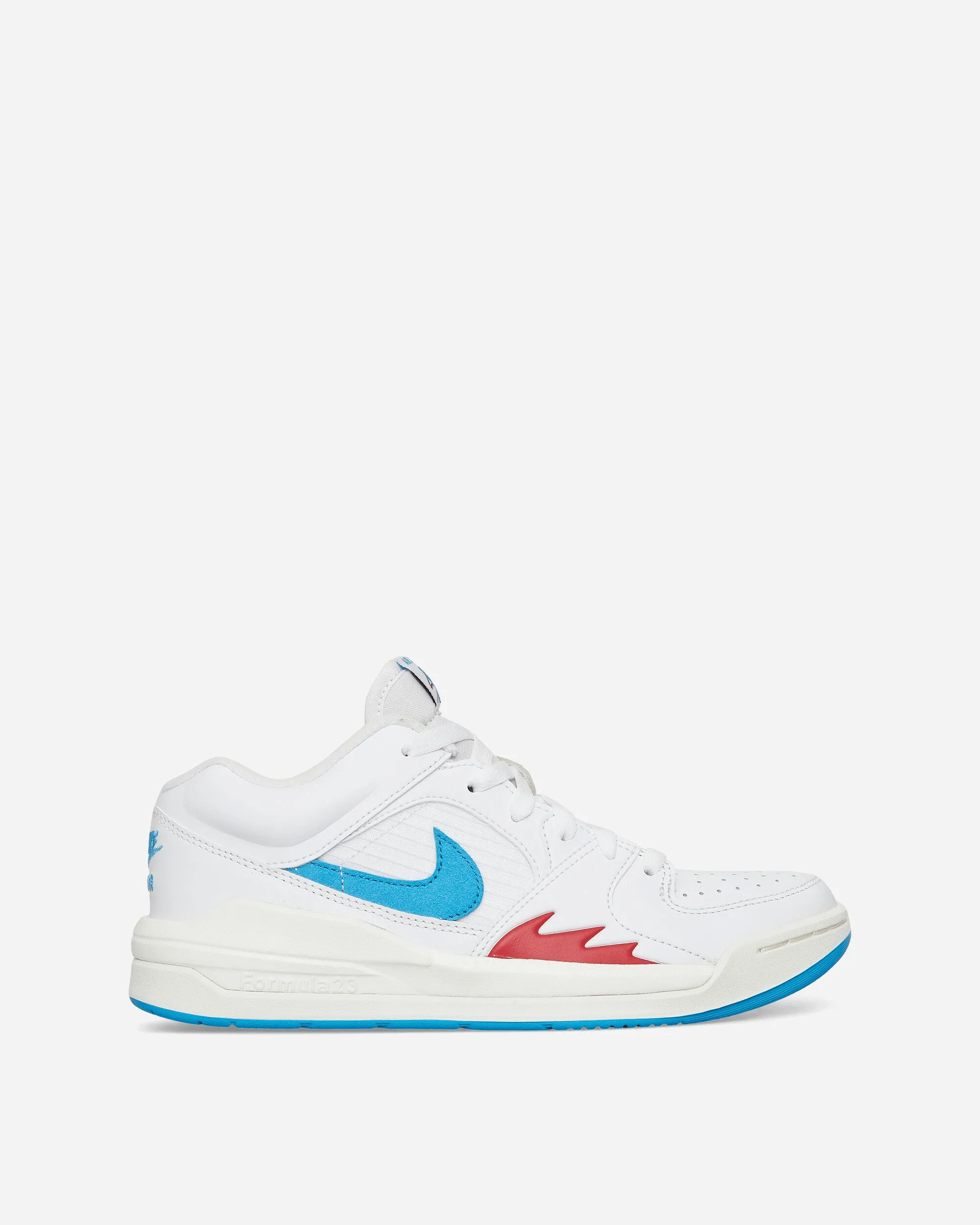 Women's Jordan Stadium 90 Sneakers White / Dark Powder Blue Moist Dry