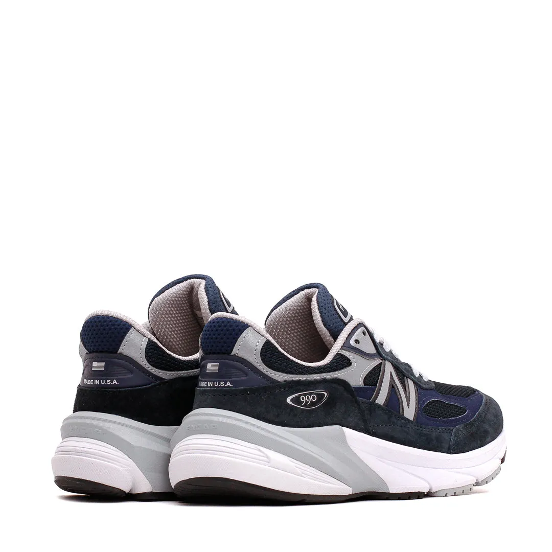 running during work breaks post - workout New Balance Women 990v6 Navy W990NV6