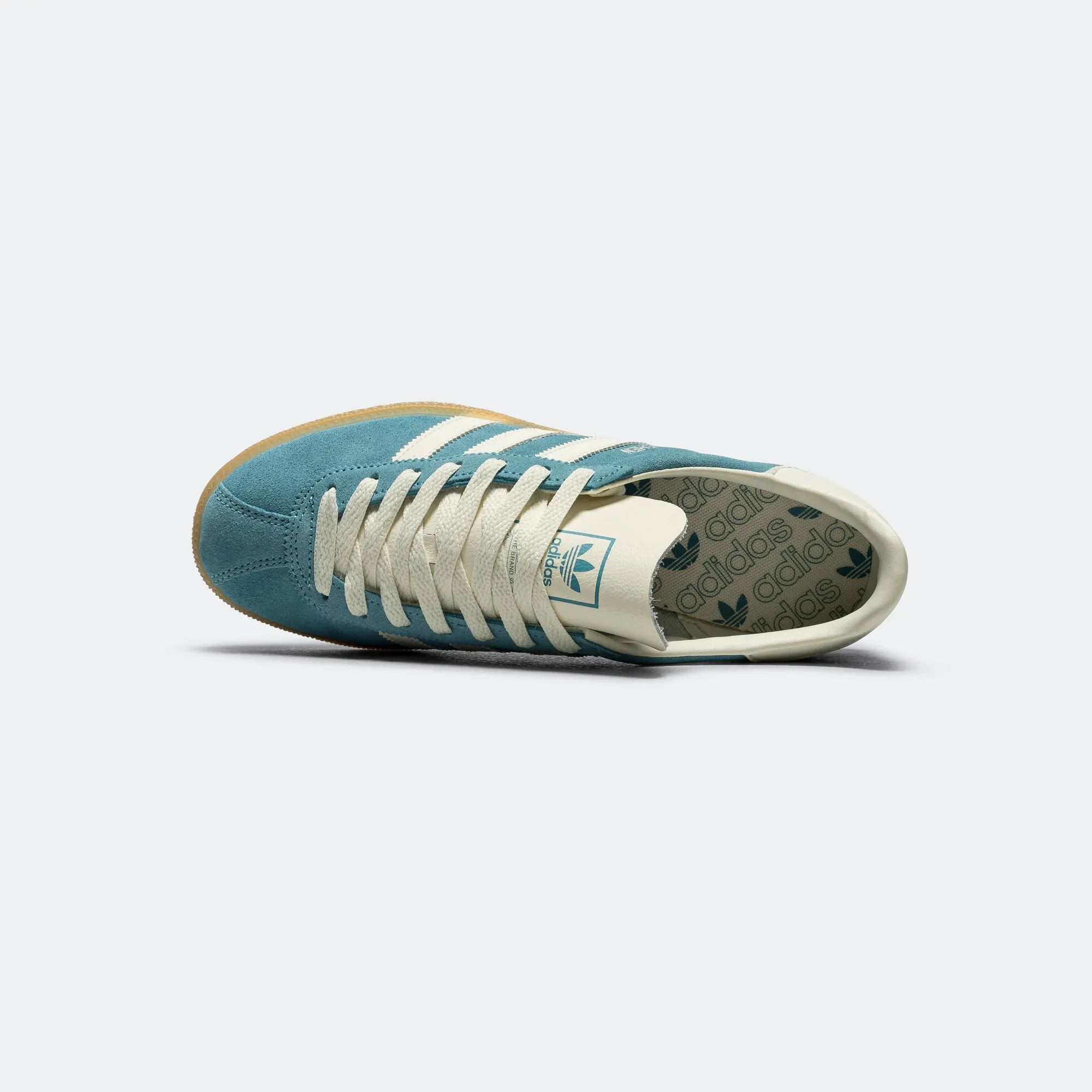 Womens Muenchen - Preloved Blue/Off White-Silver Metallic Lockdown fit