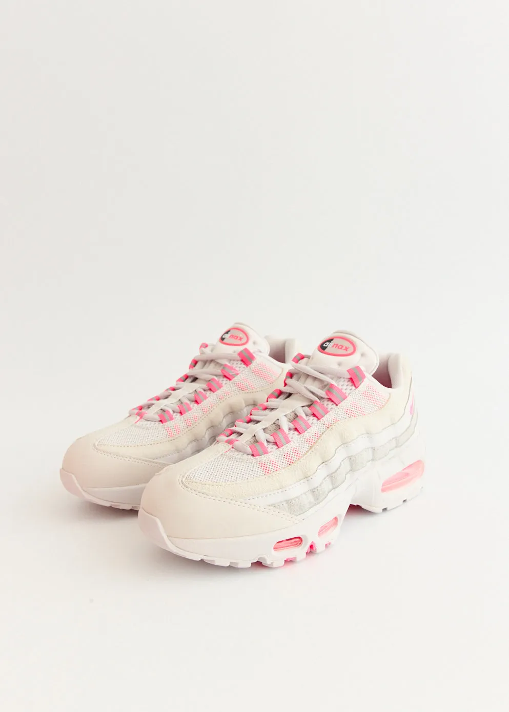 Comfort arch Women's Nike Air Max 95 'Vast Grey' Sneakers Vine Path Relax Motion