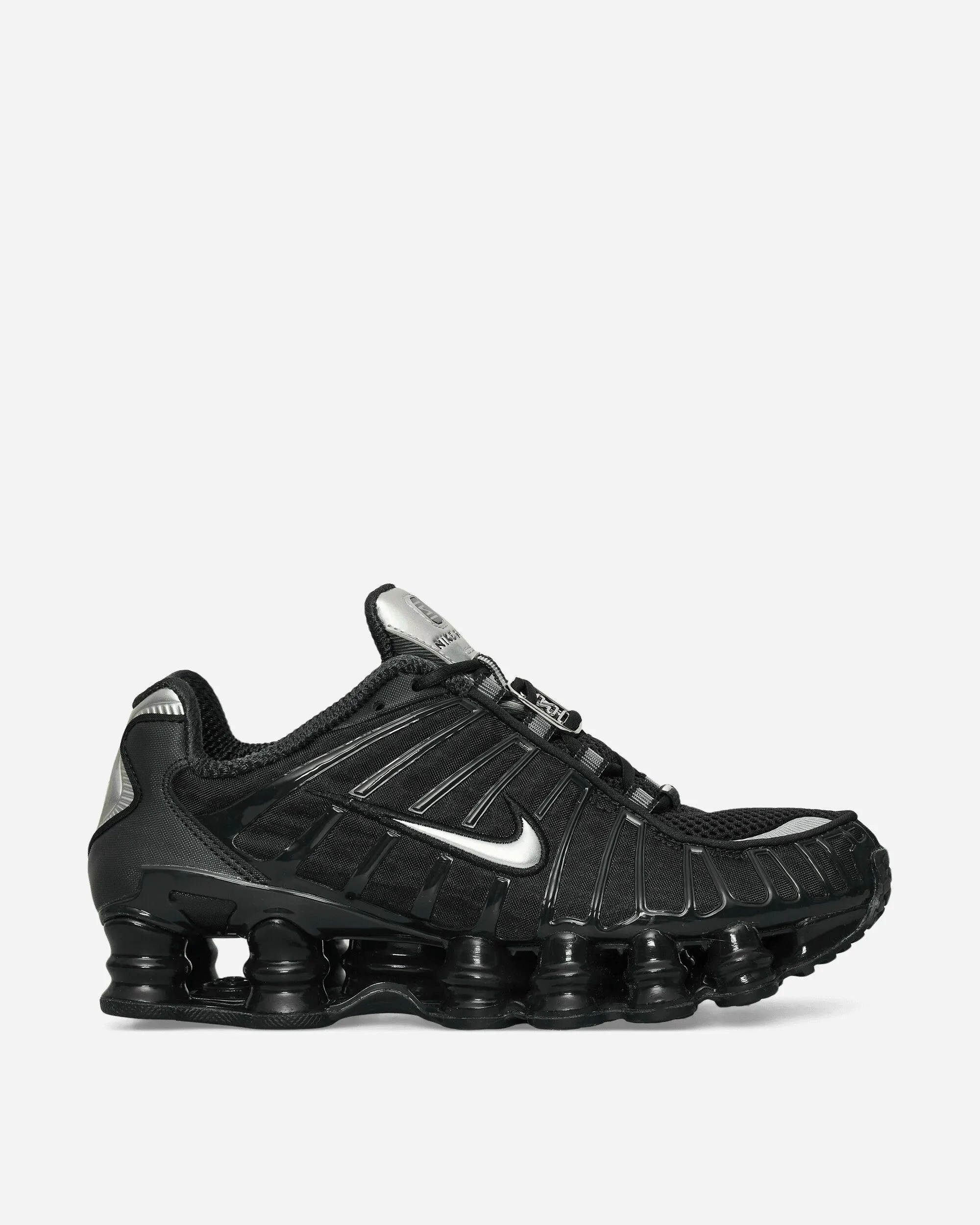 orthopedic Women's Shox TL Sneakers Off Noir / Metallic Silver