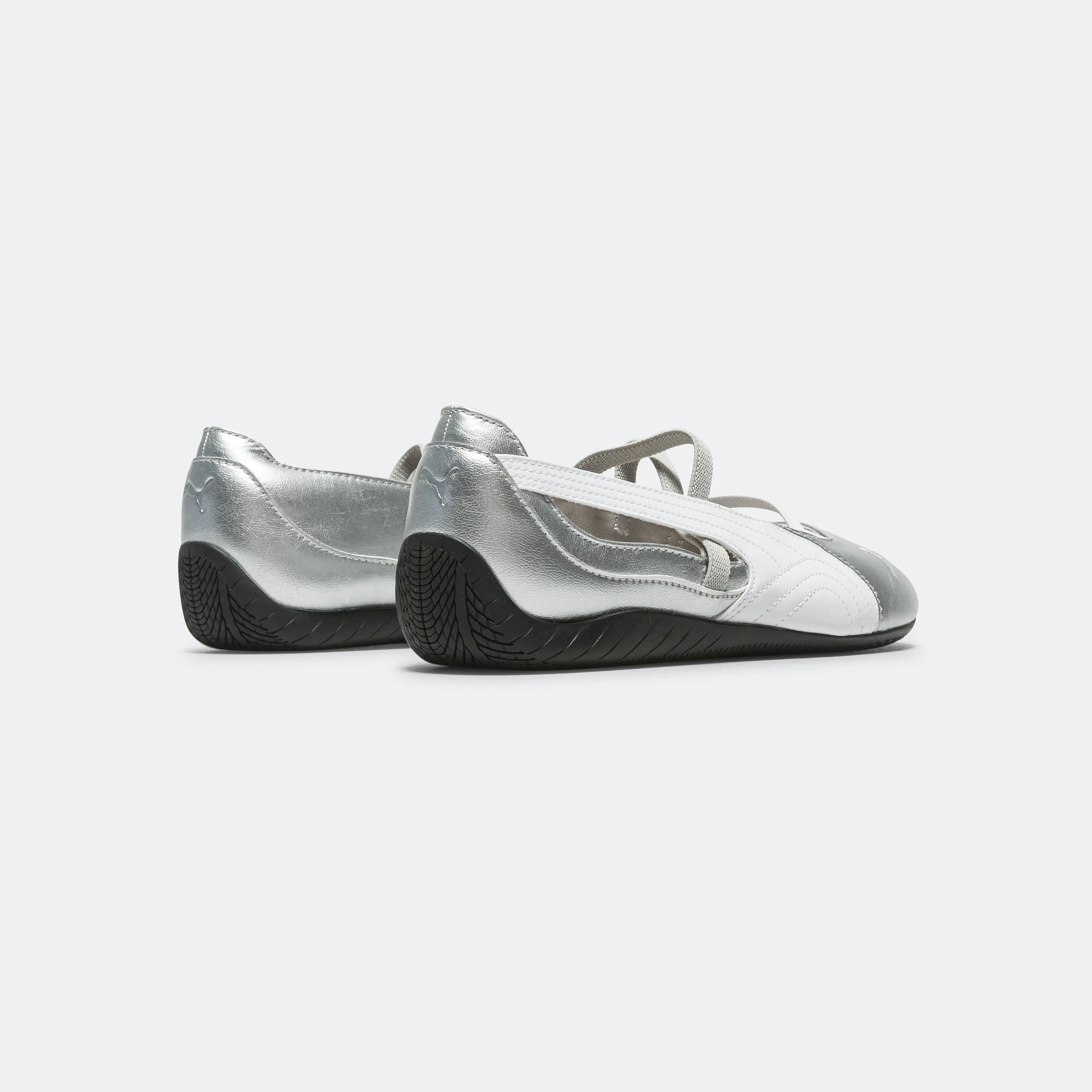 Low Effort Sleek Comfort Womens Speedcat Ballet Metallic - Puma Silver