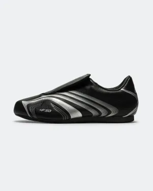 Womens Taekwondo F50 - Core Black/Silver Metallic-Grey Six Trend-setting sole